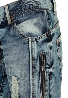 Cipo & Baxx Bequeme Jeans im stylischen Destroyed-Look