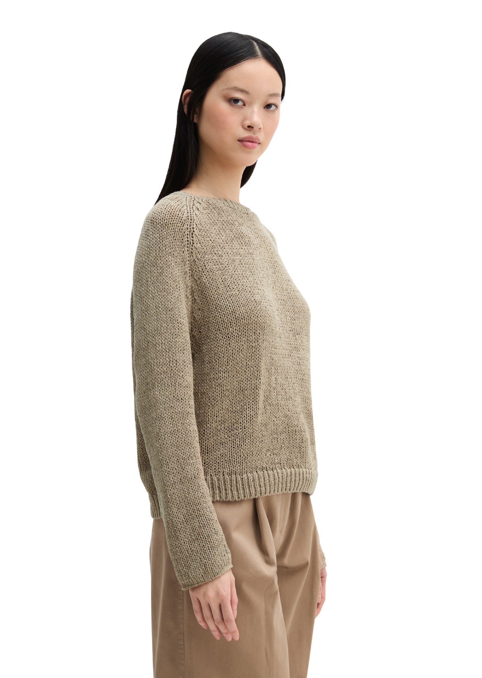 Marc O'Polo Strickpullover aus Bändchengarn