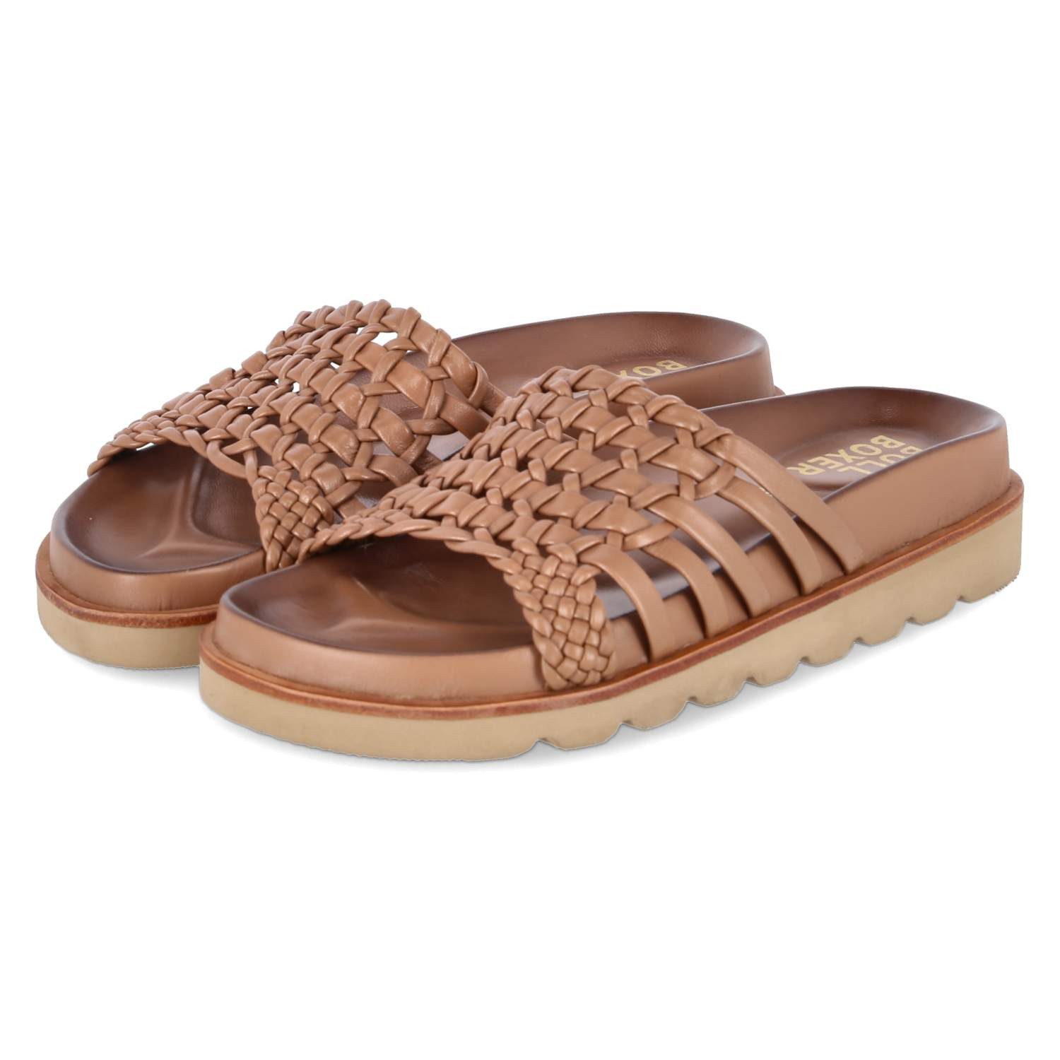 Bullboxer Bullboxer 6RS0060701 3300 Damen Leder brown Pantolette