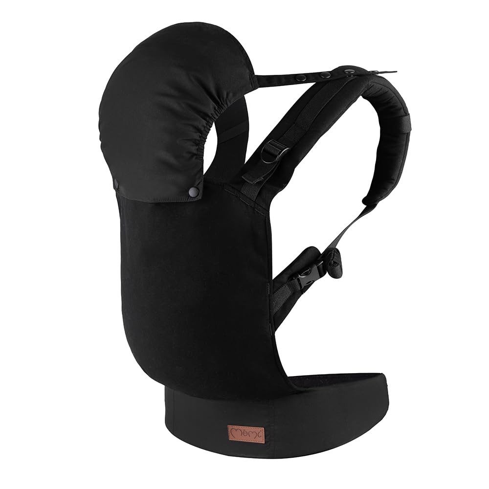 MoMi Babytrage Collet (Einzelprodukt), 2-in-1 Babytrage bis 15 kg mit verstellbarem Hüftgurt