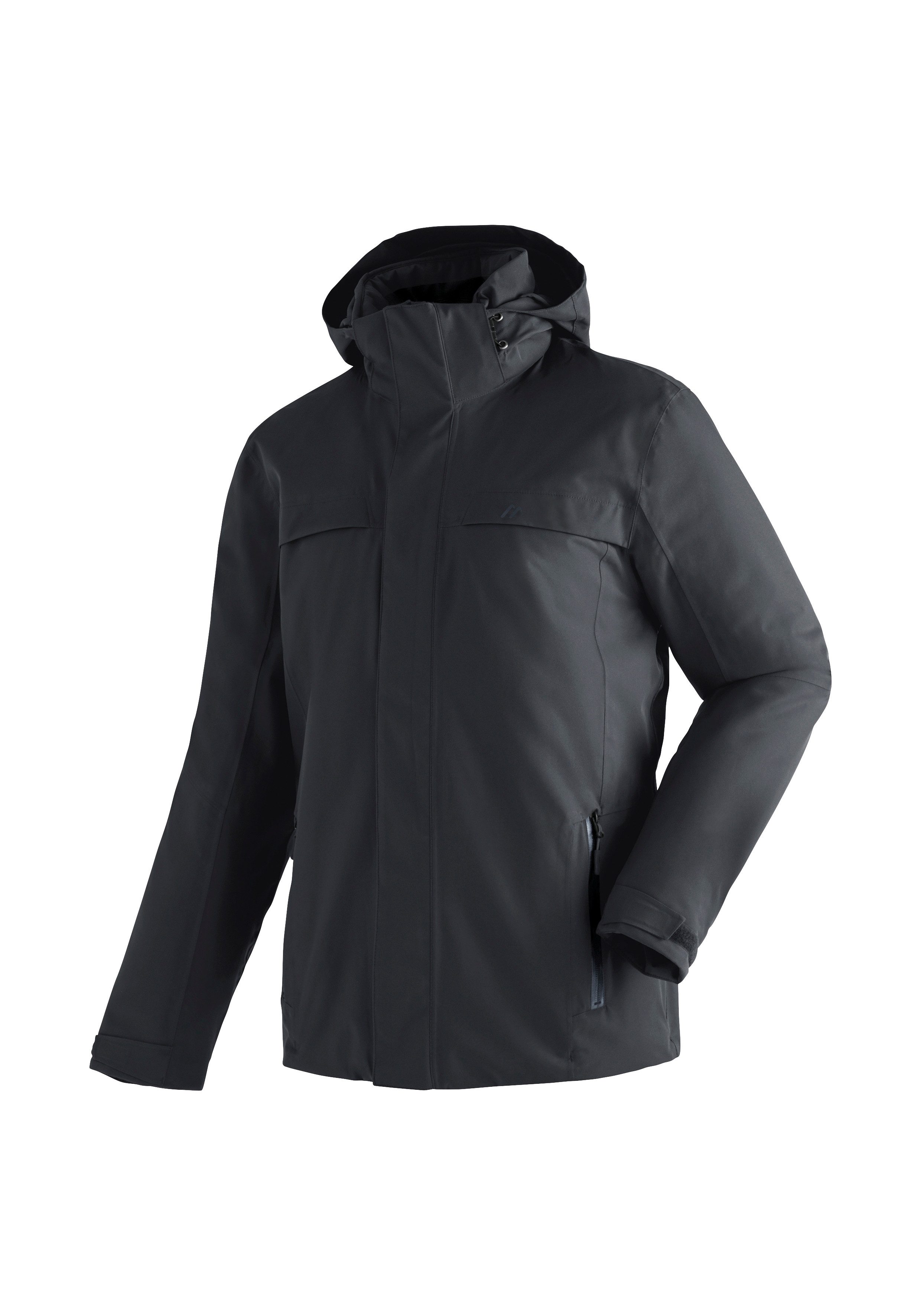 Maier Sports Winterjacke Peyor M warme Herren Jacke, wattierte Regenjacke, wasserdicht + atmungsaktiv