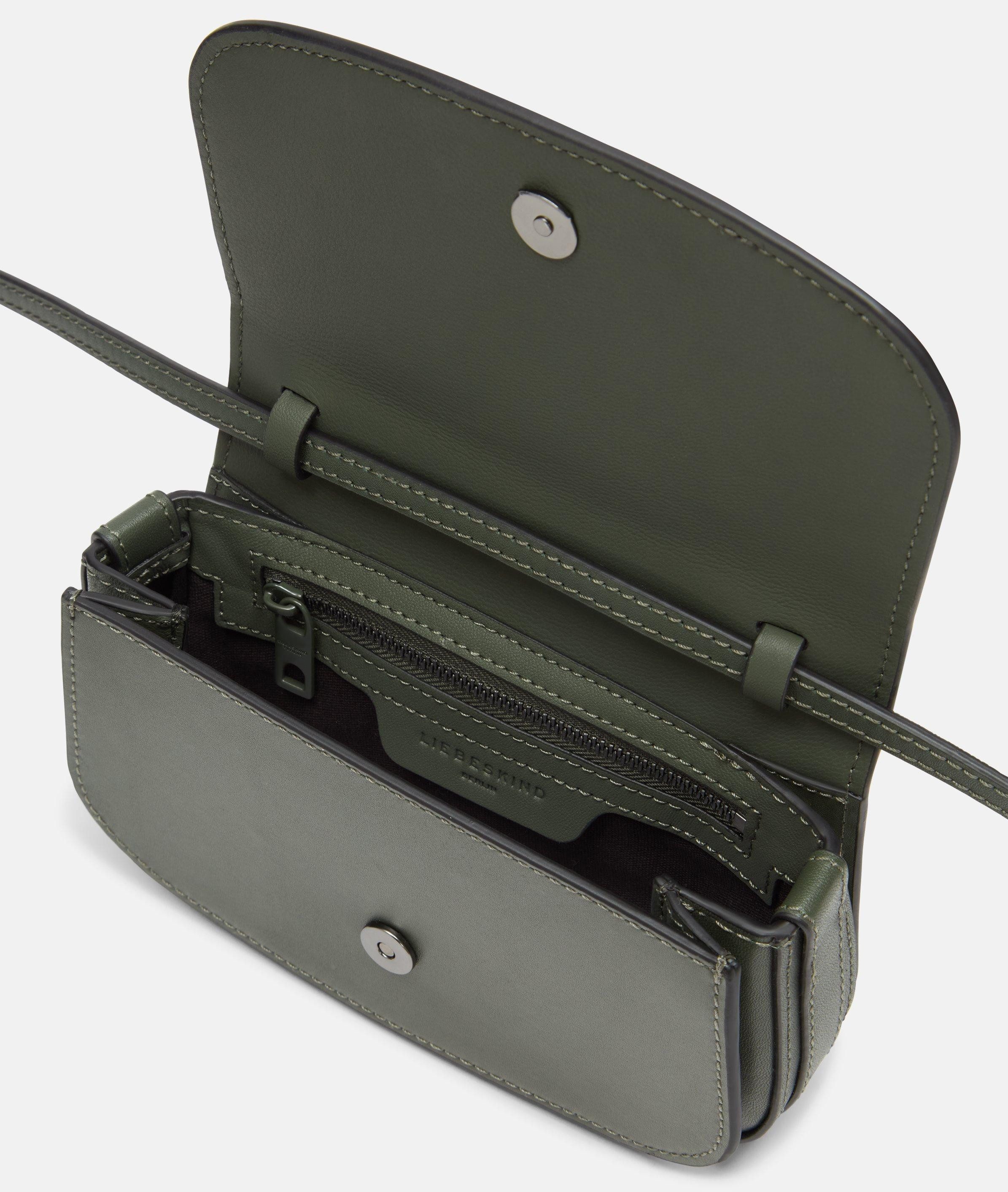 Liebeskind Berlin Umhängetasche Ezra Crossbody XS, Kleine Crossbody Bag aus Leder