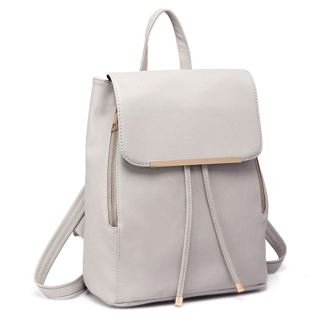 Miss Lulu Rucksack Damen-Rucksack aus PU-Leder – Wasserdicht, Modern (1-tlg)