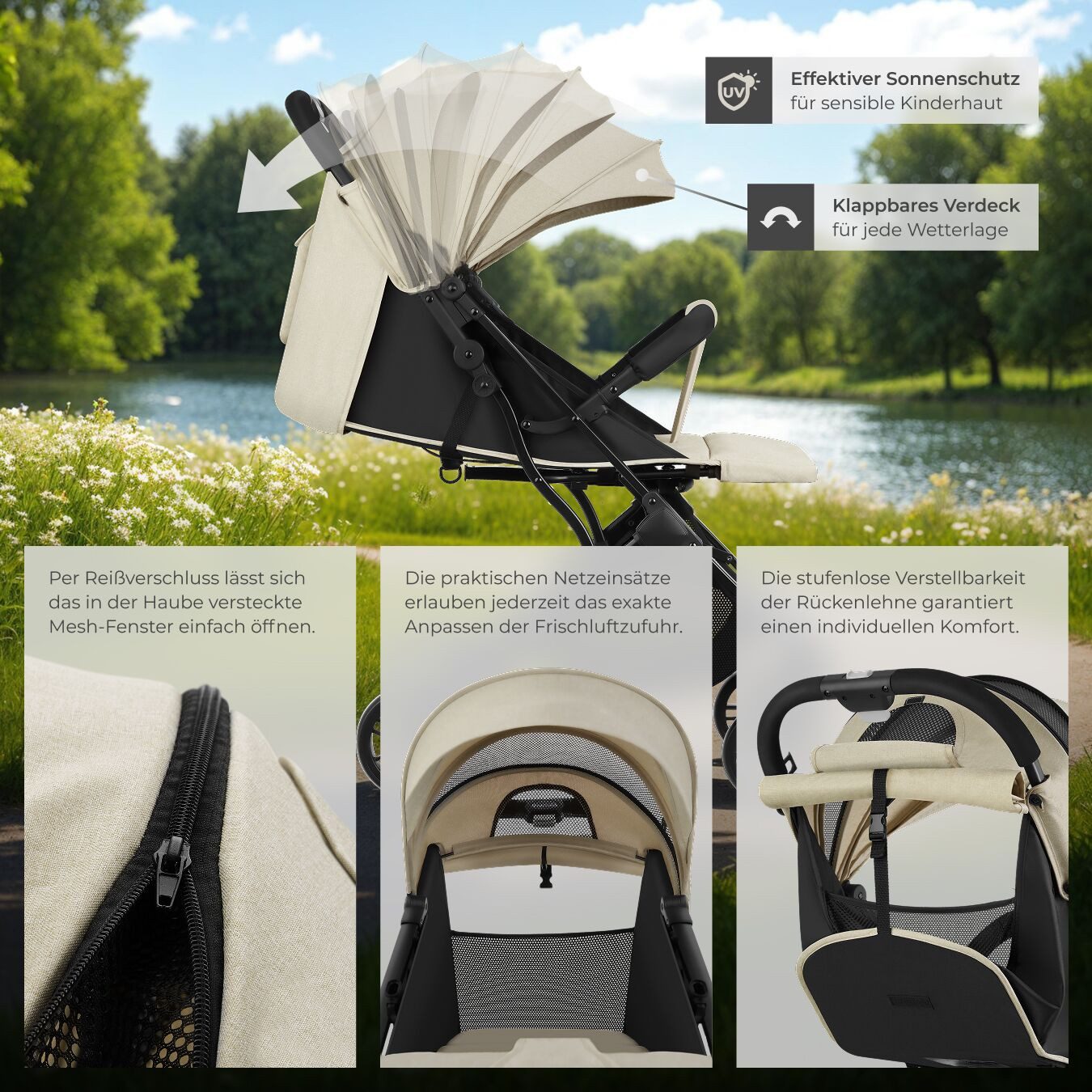tectake Finn Buggy - Bild 4