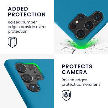 kwmobile Handyhülle Hülle für Samsung Galaxy S23 Ultra, Hülle Silikon gummiert - Handyhülle - Handy Case Cover