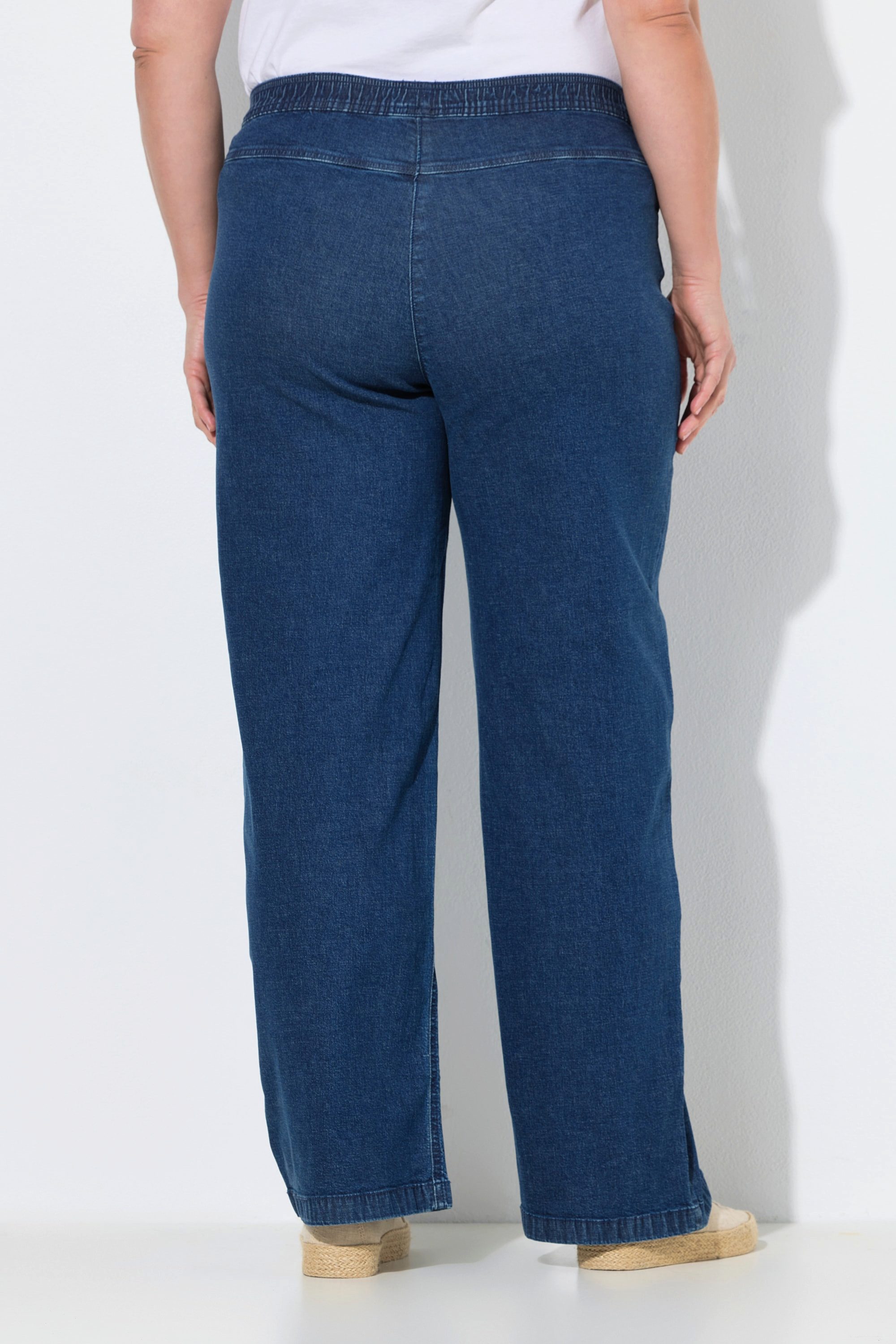 Ulla Popken Funktionshose Marlenejeans Mary weiter 5-Pocket-Schnitt