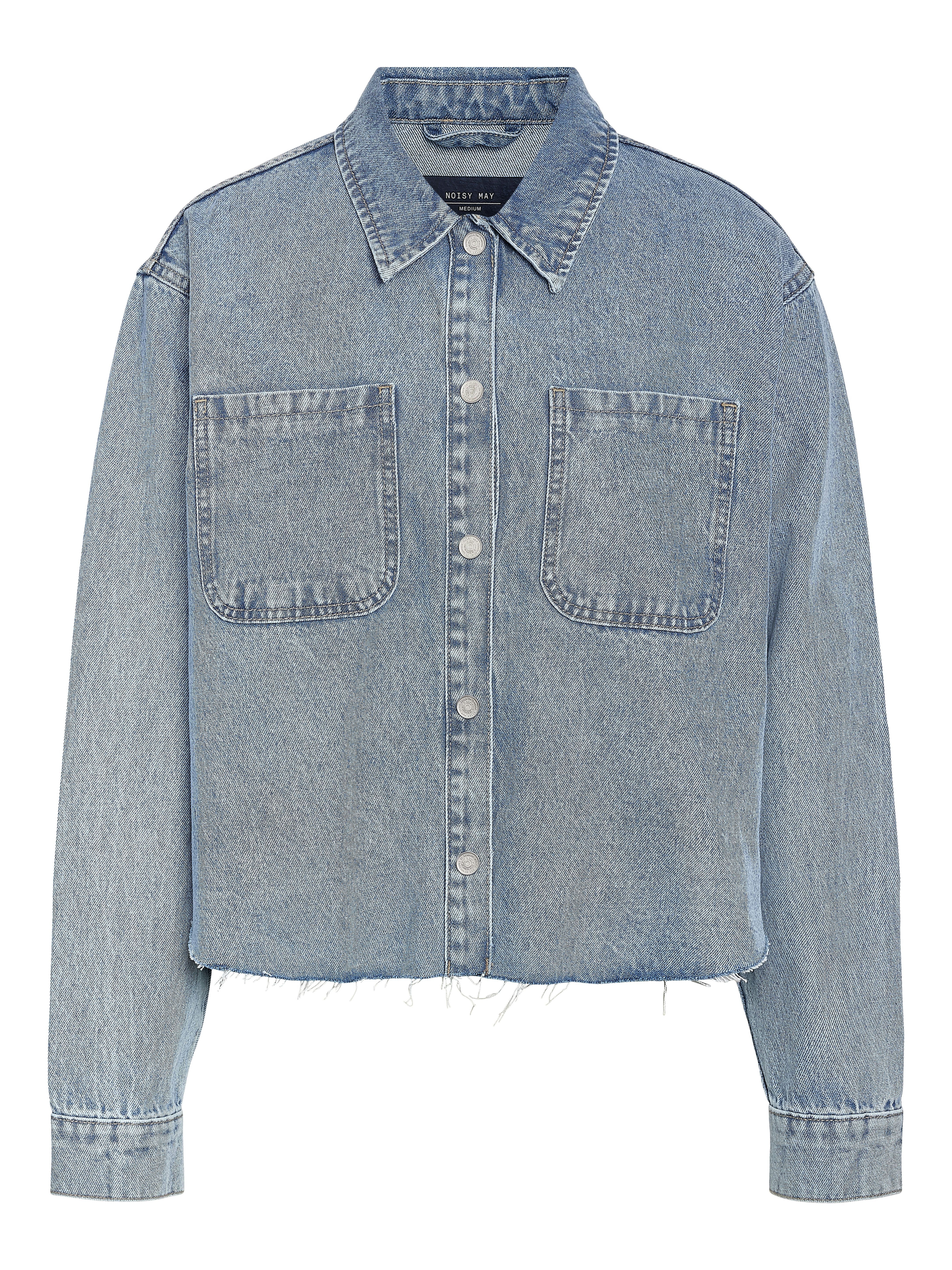 Jeansbluse NMALVA L/S DENIM SH SHCKET AZ452LB