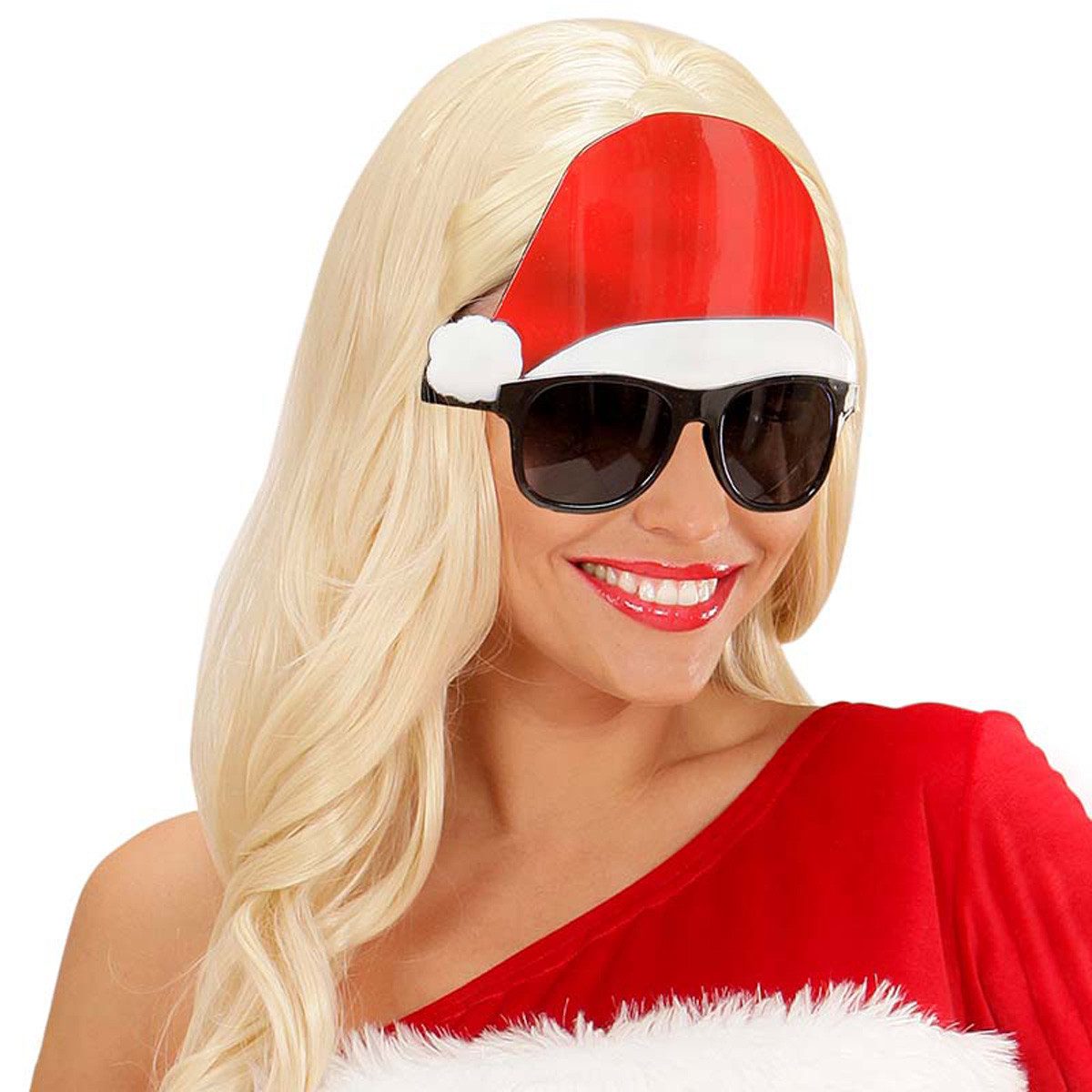 Widmann S.r.l. Verkleidungsmaske Weihnachtsmann Brille