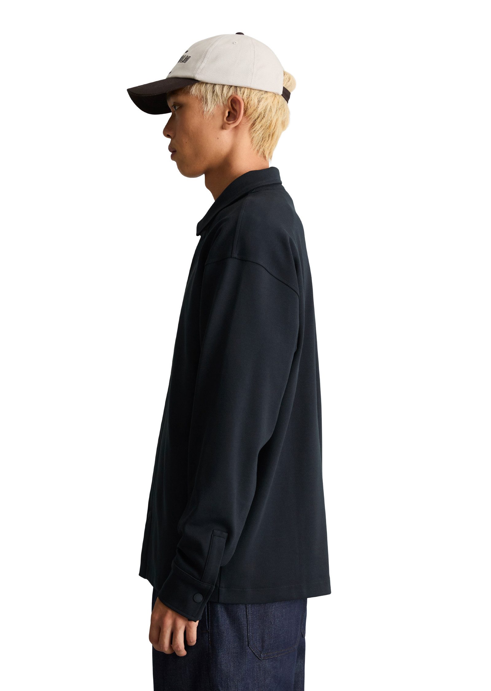 Marc O'Polo DENIM Kurzjacke aus schwerem Interlock Jersey – Bild 2 von 5