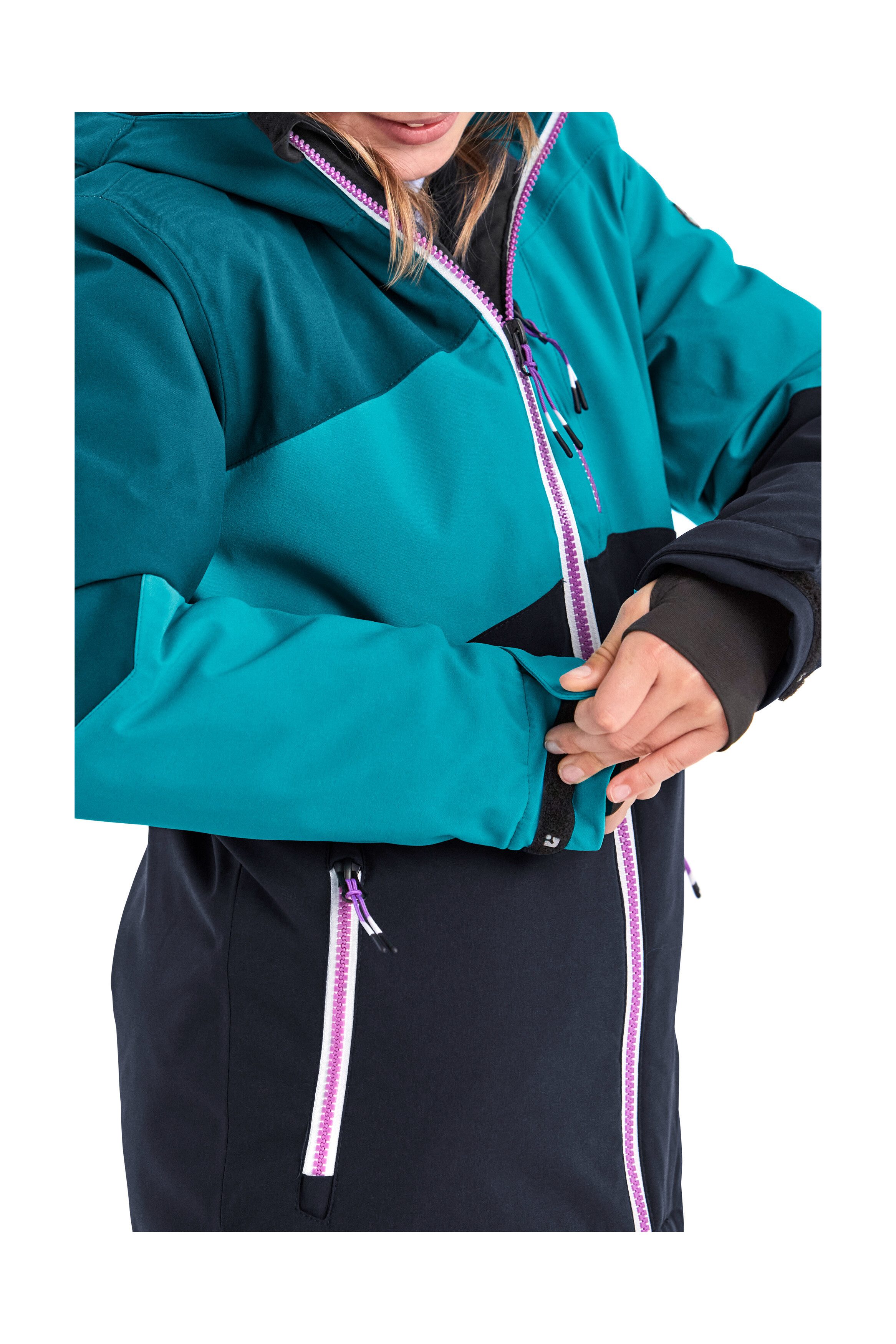 Killtec Skijacke KSW 166 GRLS SKI JCKT Atmungsaktive, wasser- und winddichte Skijacke mit abnehmbarer Kapuze – Bild 4 von 5