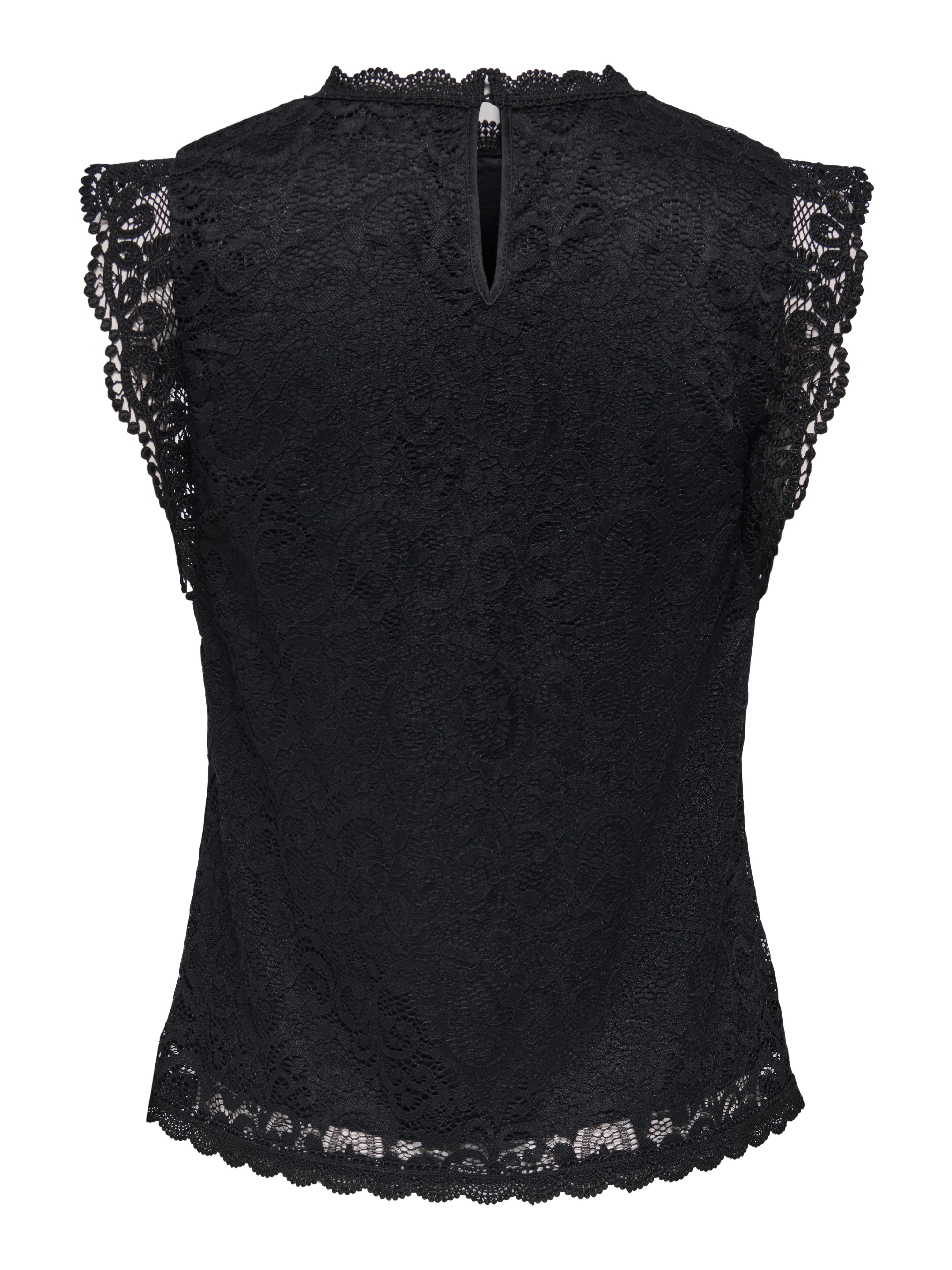 JDY Spitzenshirt JDYLOTAS S/L LACE TOP JRS