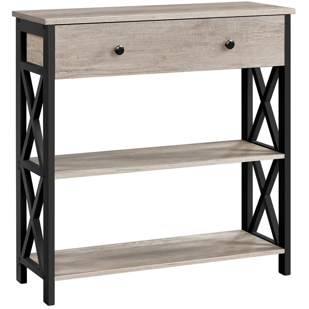 Yaheetech Konsolentisch, Flurtisch Eingangtisch Sideboard X-förmiger Rahmen günstig online kaufen