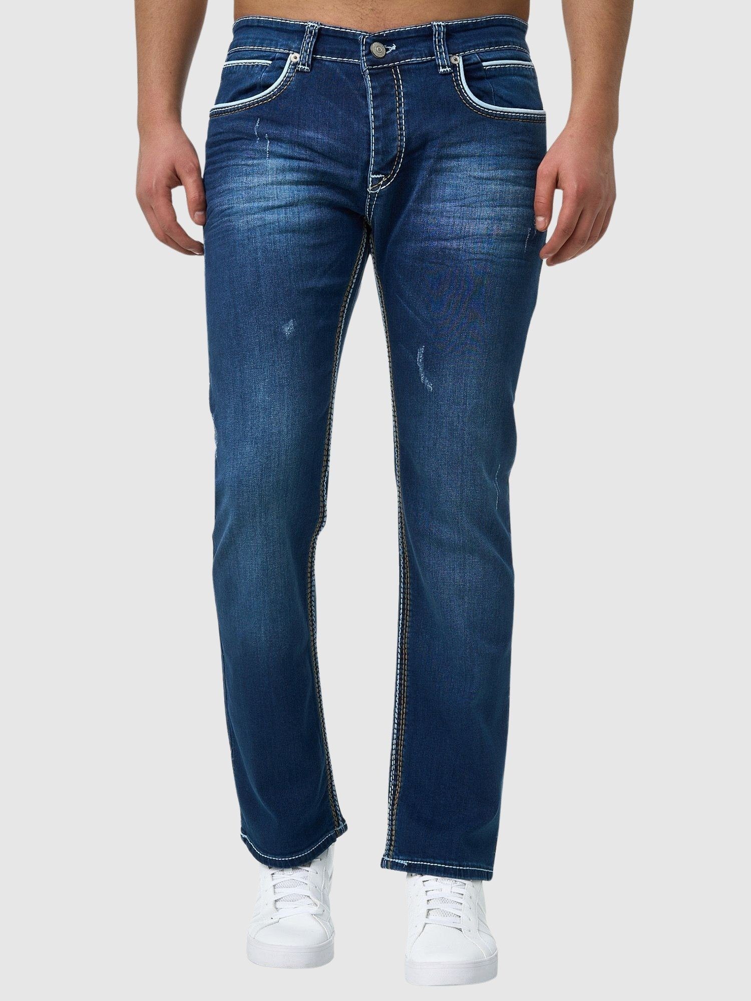 Designer Denim Jeans John Herrenjeans 1-tlg) Fit Regular Freizeit,Casual (Jeanshose Jeanshose Slim-fit-Jeans Bootcut, Herren Herrenho Kayna Designerjeans