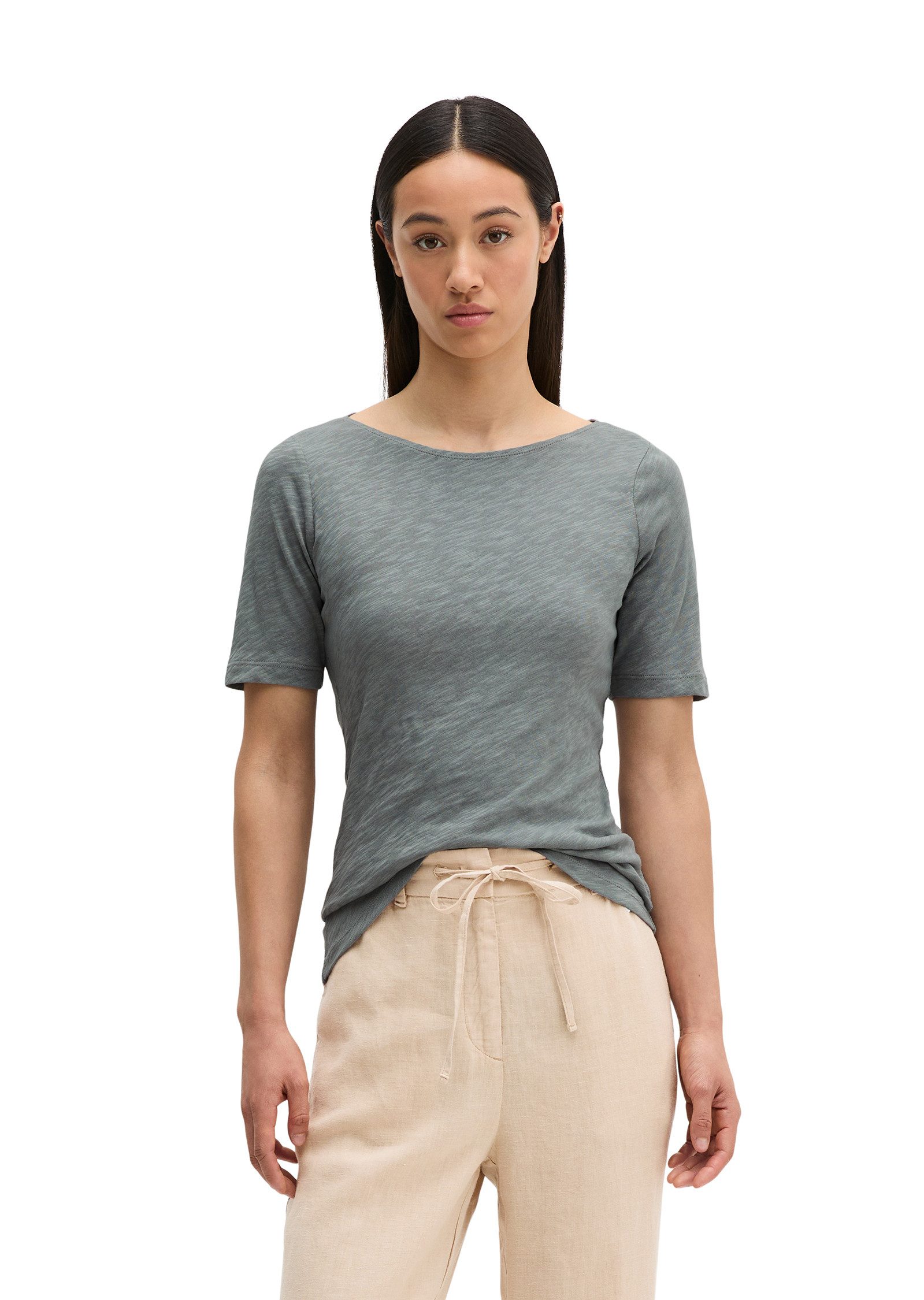 Marc O'Polo T-Shirt mit U-Boot-Ausschnitt