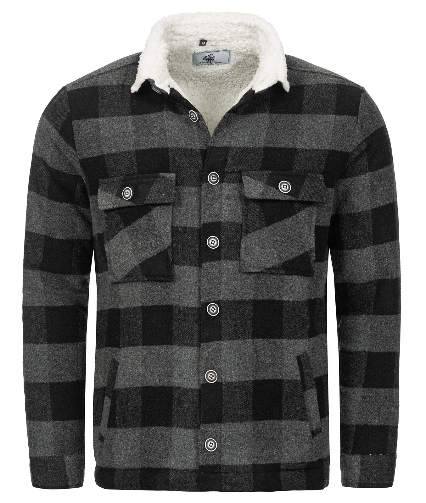 Rock Creek Winterjacke Herren Holzfäller Jacke günstig online kaufen
