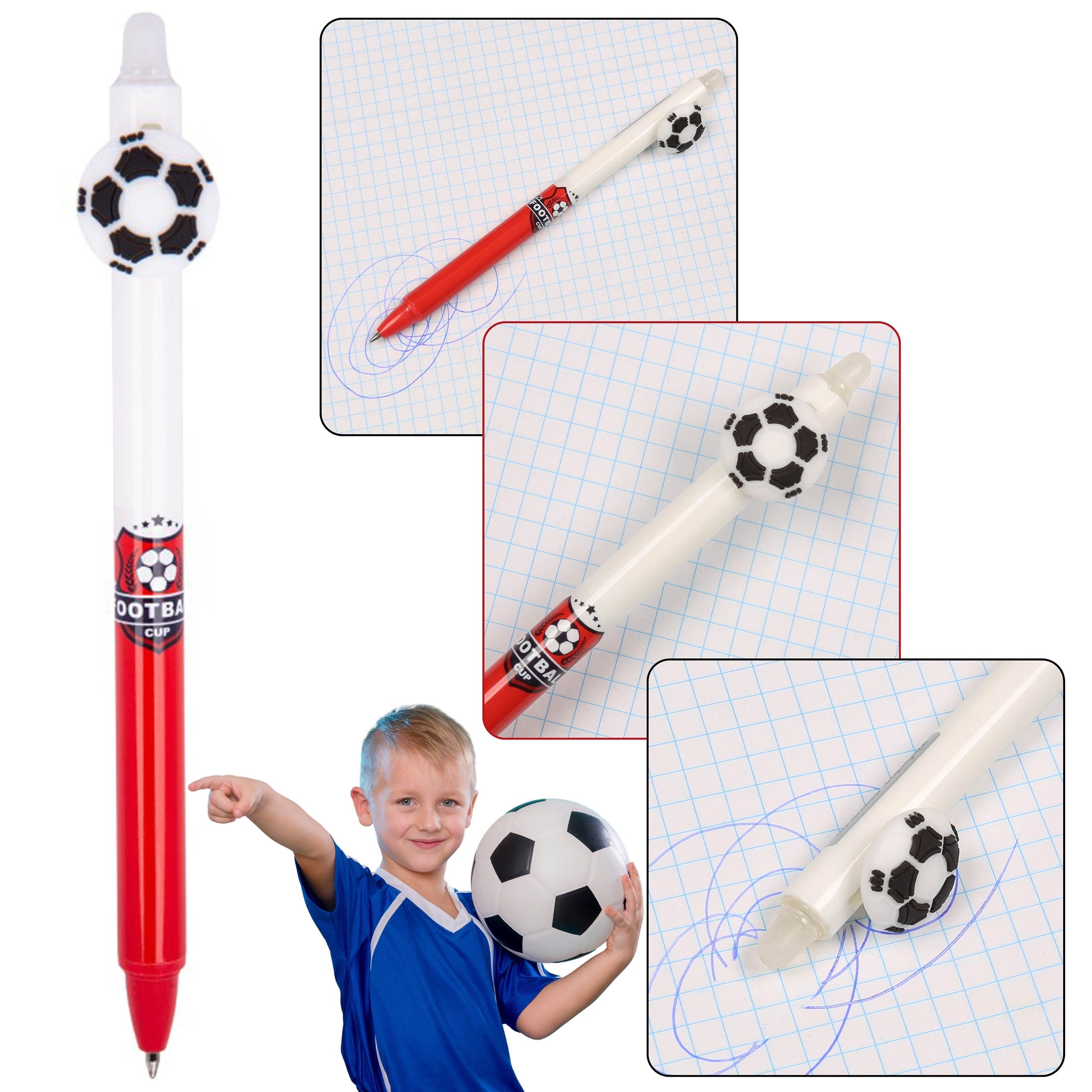 Kugelschreiber Bayern München automatischer Gelschreiber,blaue Tinte,löschbar,0,5 mm