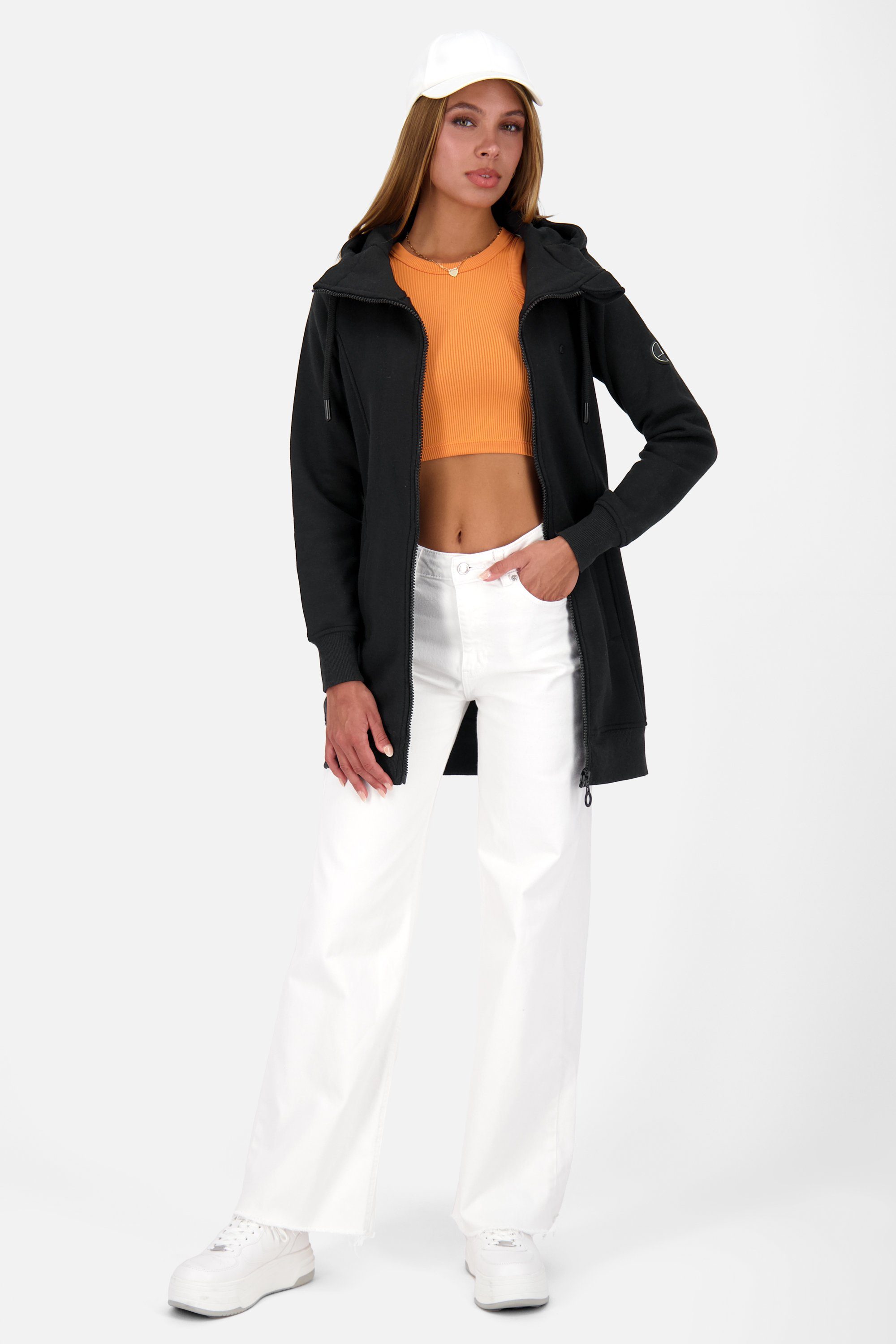 Alife & Kickin moonless Sweat Kapuzensweatjacke Hooded A JasnaAK Damen Jacket