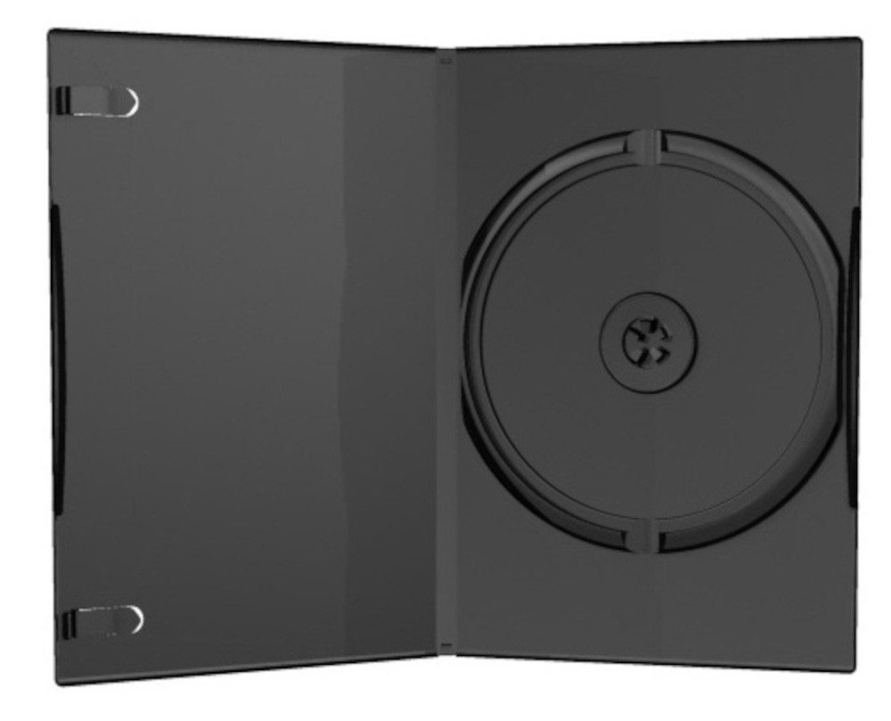 DVD-Hülle 25 DVD CD Hüllen slim 7mm black