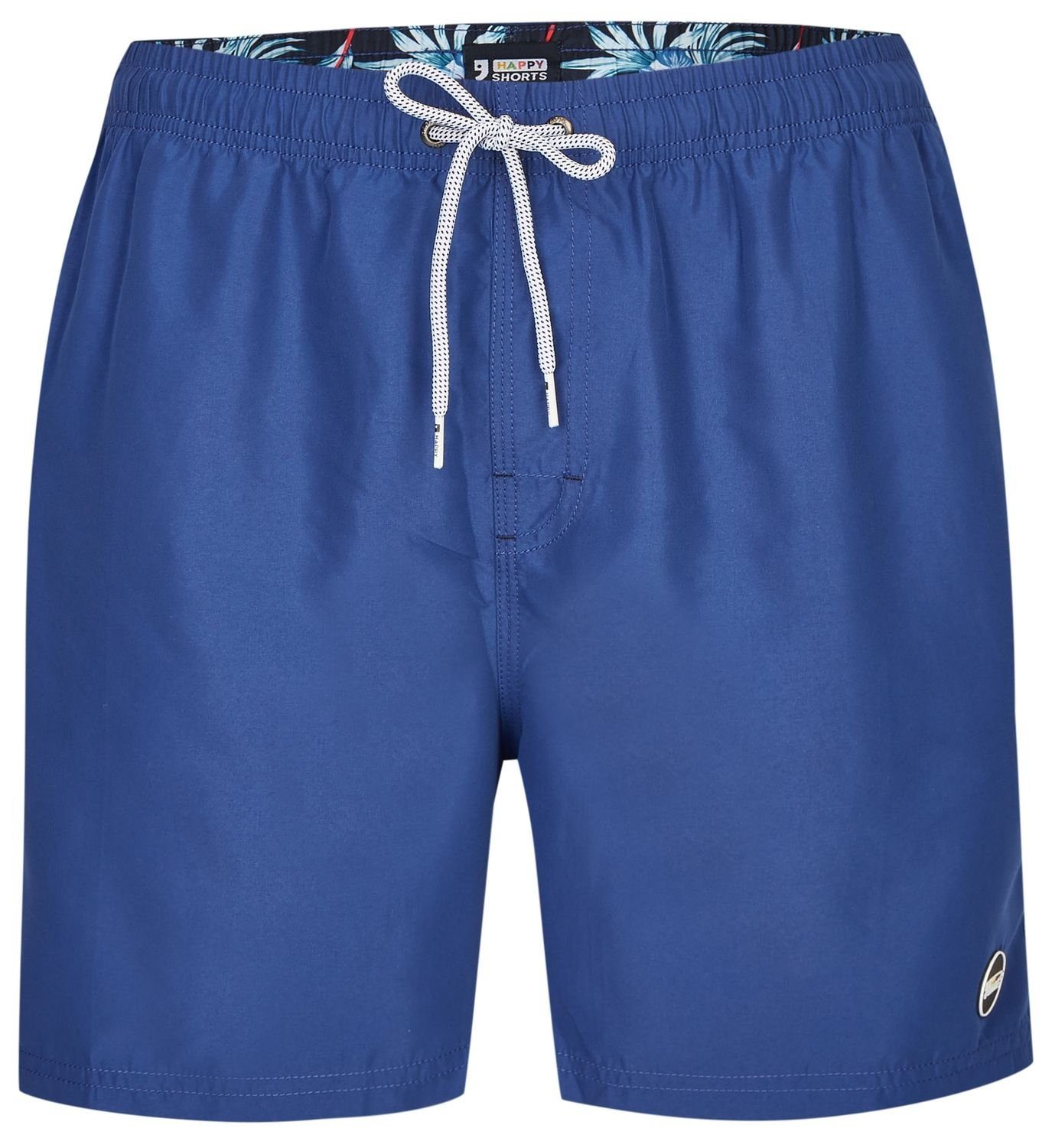 HAPPY SHORTS Badehose HAPPY SHORTS Herren Badeshorts Strandshorts Shorts blau blue S - XXL