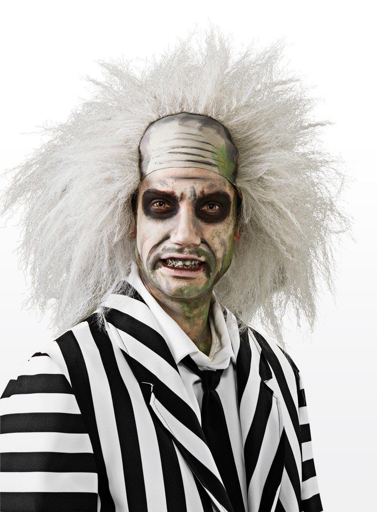Rubie´s Kostüm-Perücke Beetlejuice Perücke - Halloween Kostüm Verkleidung, Original lizenzierte Perücke aus Tim Burtons Kultfilm 'Beetlejuice'