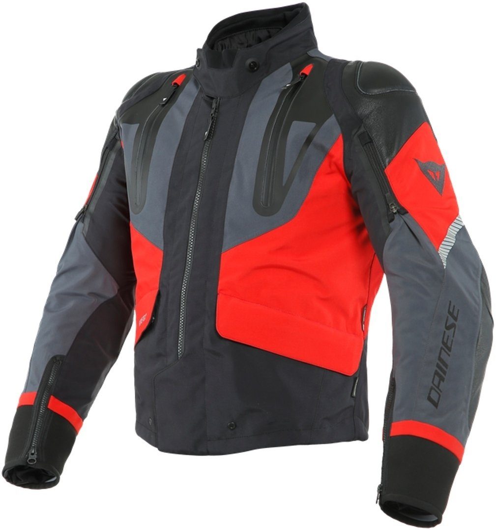 Dainese Motorradjacke Sport Master Textiljacke Motorrad Gore-Tex Black/Grey/Red