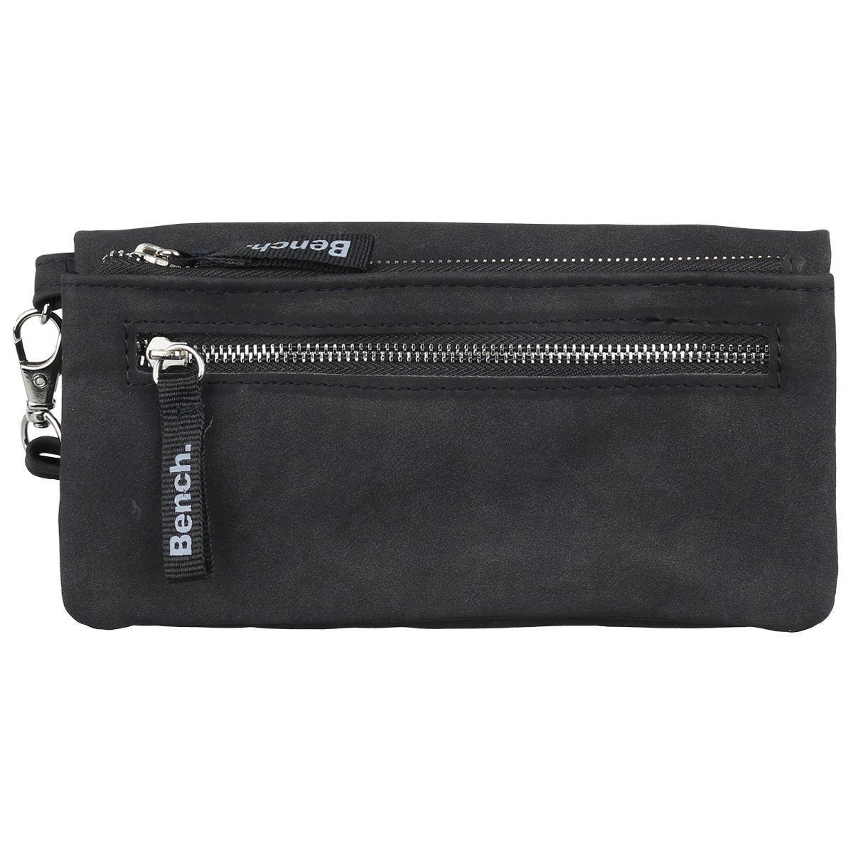 Geldbörse Portemonnaie Geldbörse Schwarz 90006 Bench. Wristlet Geldbeutel Portmonee