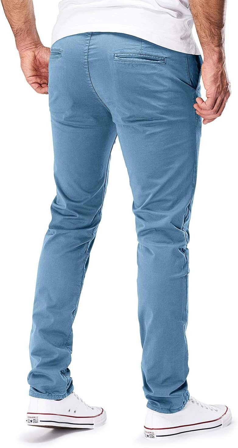 MERISH Chinos MERISH 401 Herren Chinohose Hose Slim fit Stretch 32-32 Hellblau (1-tlg)