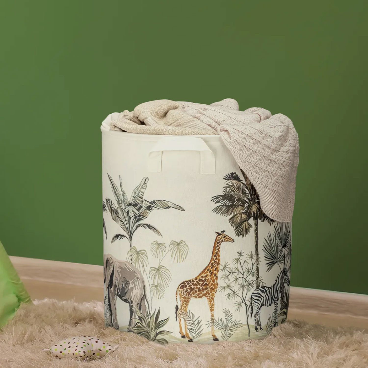 Jungengel Aufbewahrungskorb Safari 37x40cm Mehrzweck Organizer Spielzeug Tr günstig online kaufen