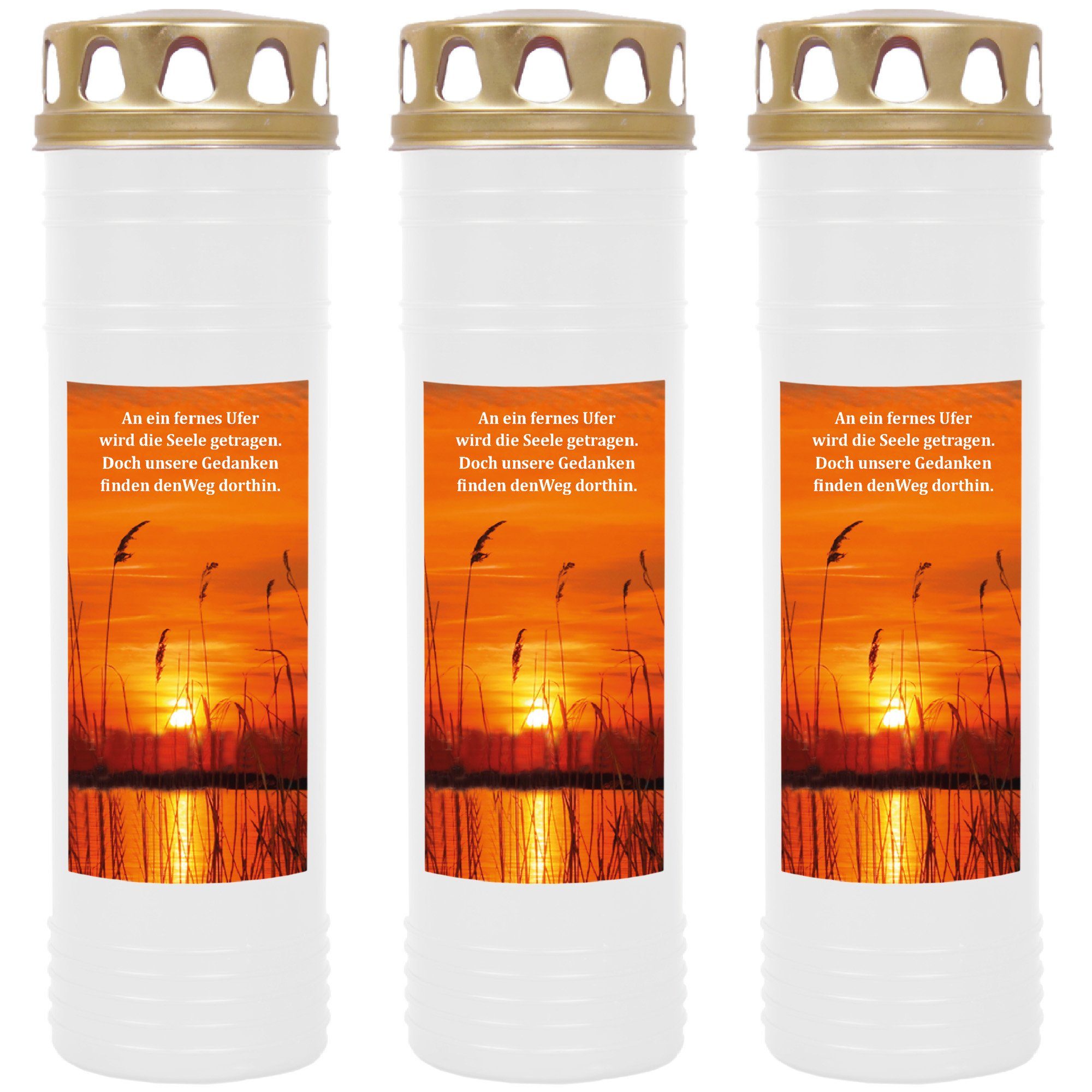 HS Candle Grabkerze Trauerkerze 170h Brenndauer günstig online kaufen