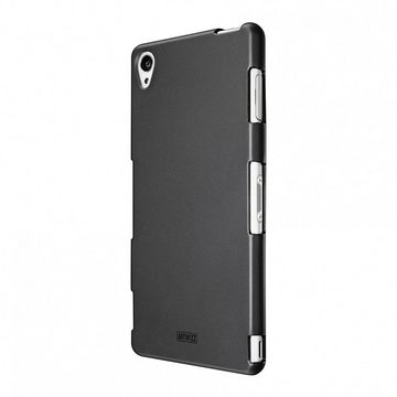 Artwizz Smartphone-Hülle Artwizz TPU Case - Artwizz TPU Case - Ultra dünne, elastische Schutzhülle mit matter Rückseite für Xperia Z3, Schwarz