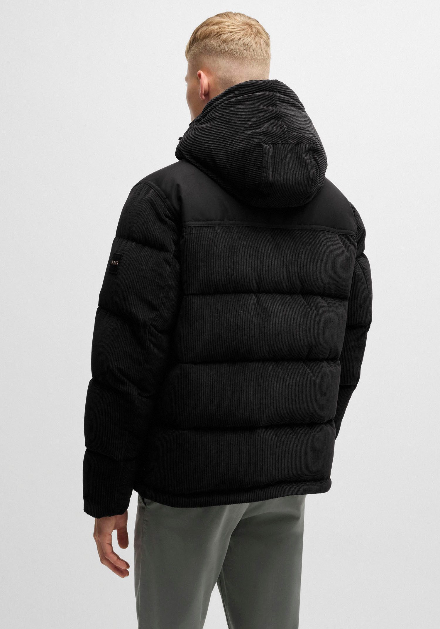 BOSS ORANGE Steppjacke Odope Label-Badge am Ärmel günstig online kaufen