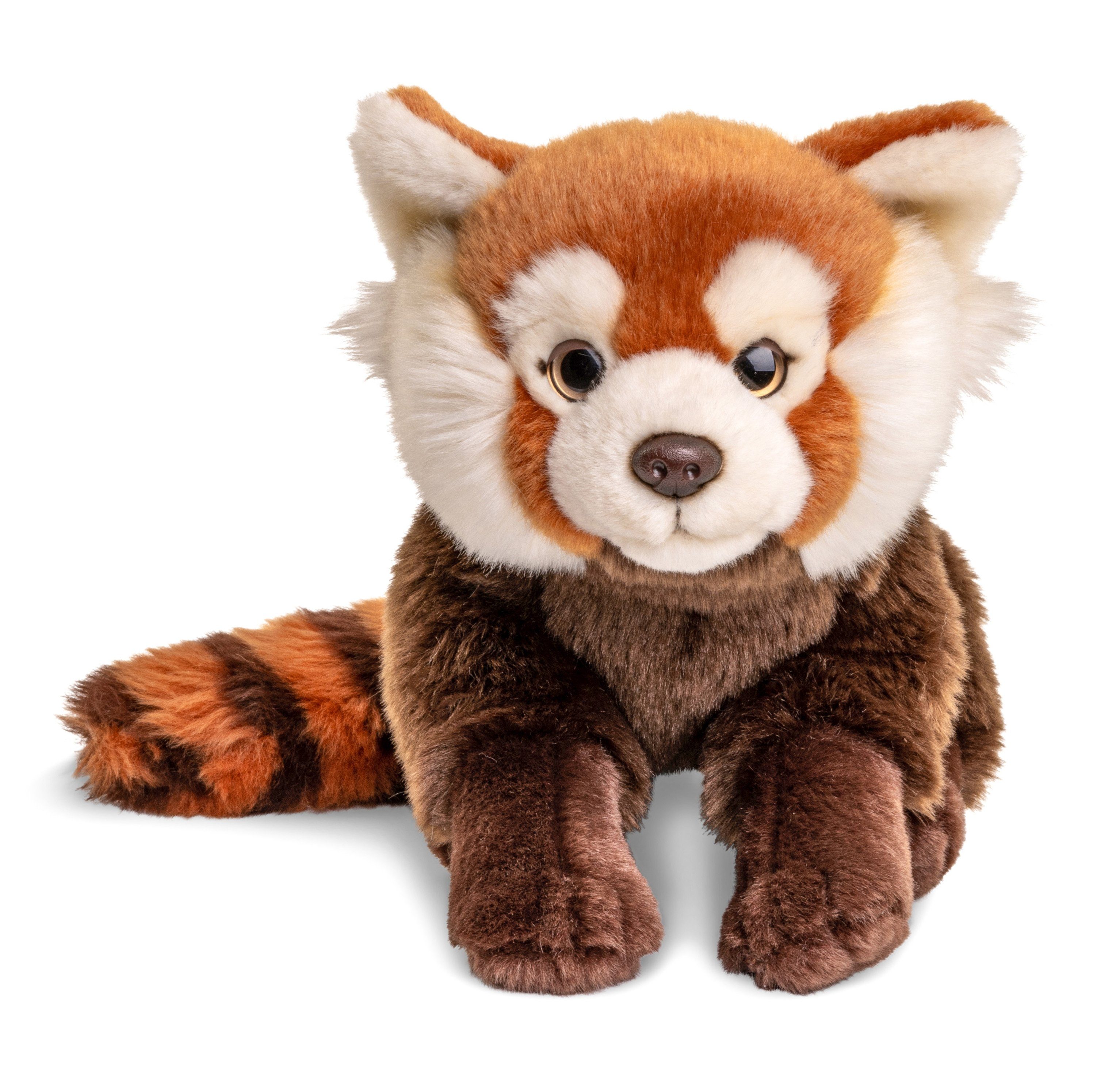 Uni-Toys Kuscheltier Roter Panda, sitzend - 27 cm (Длина) - Plüsch-Bär - Plüschtier, zu 100 % recyceltes Füllmaterial