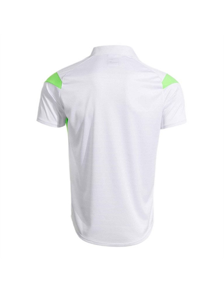 Joma Poloshirt Corta Montreal 2025 weiss/neongrün Herren