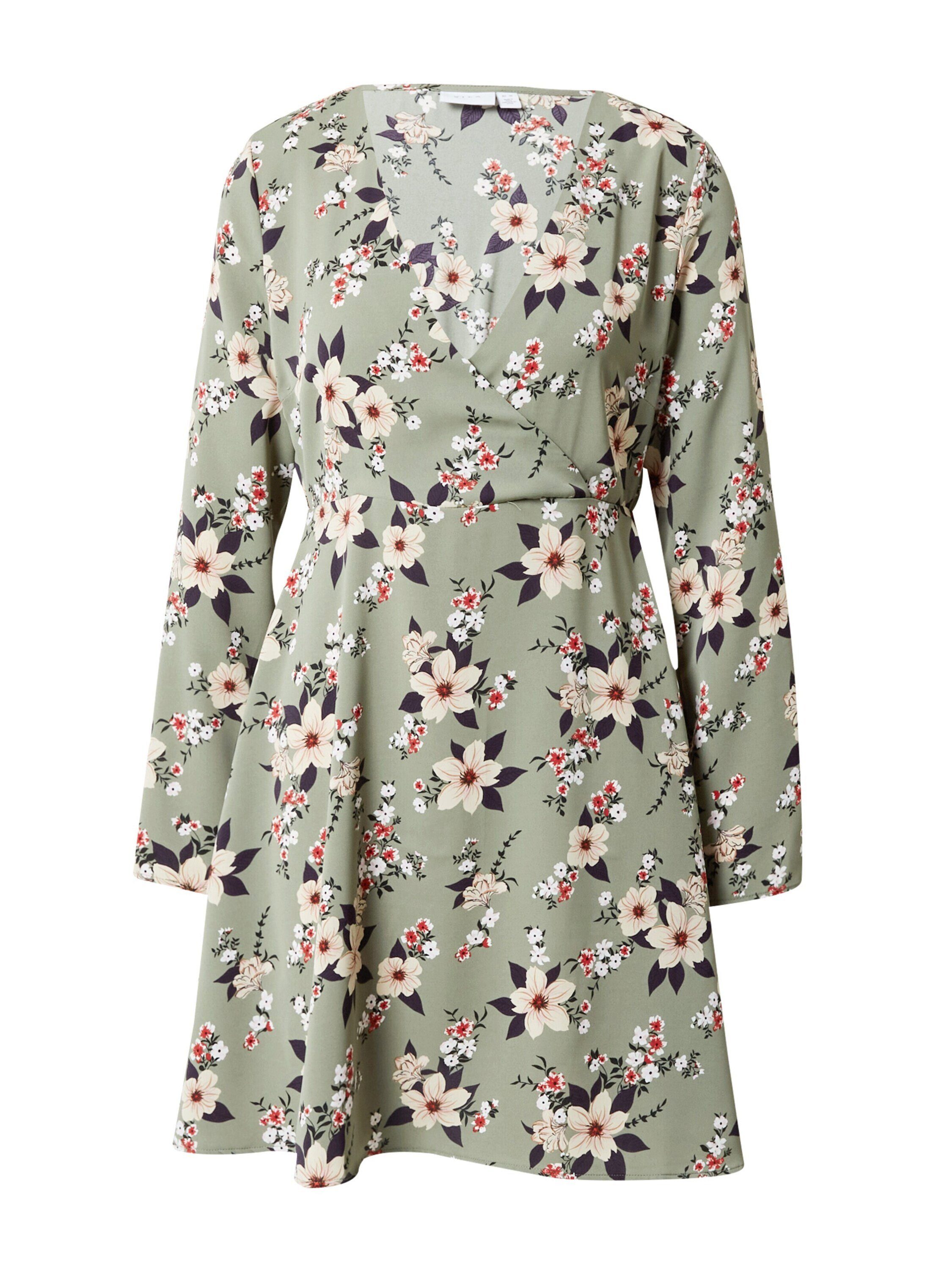Vila Sommerkleid BLUME (1-tlg) Wickel-Design günstig online kaufen