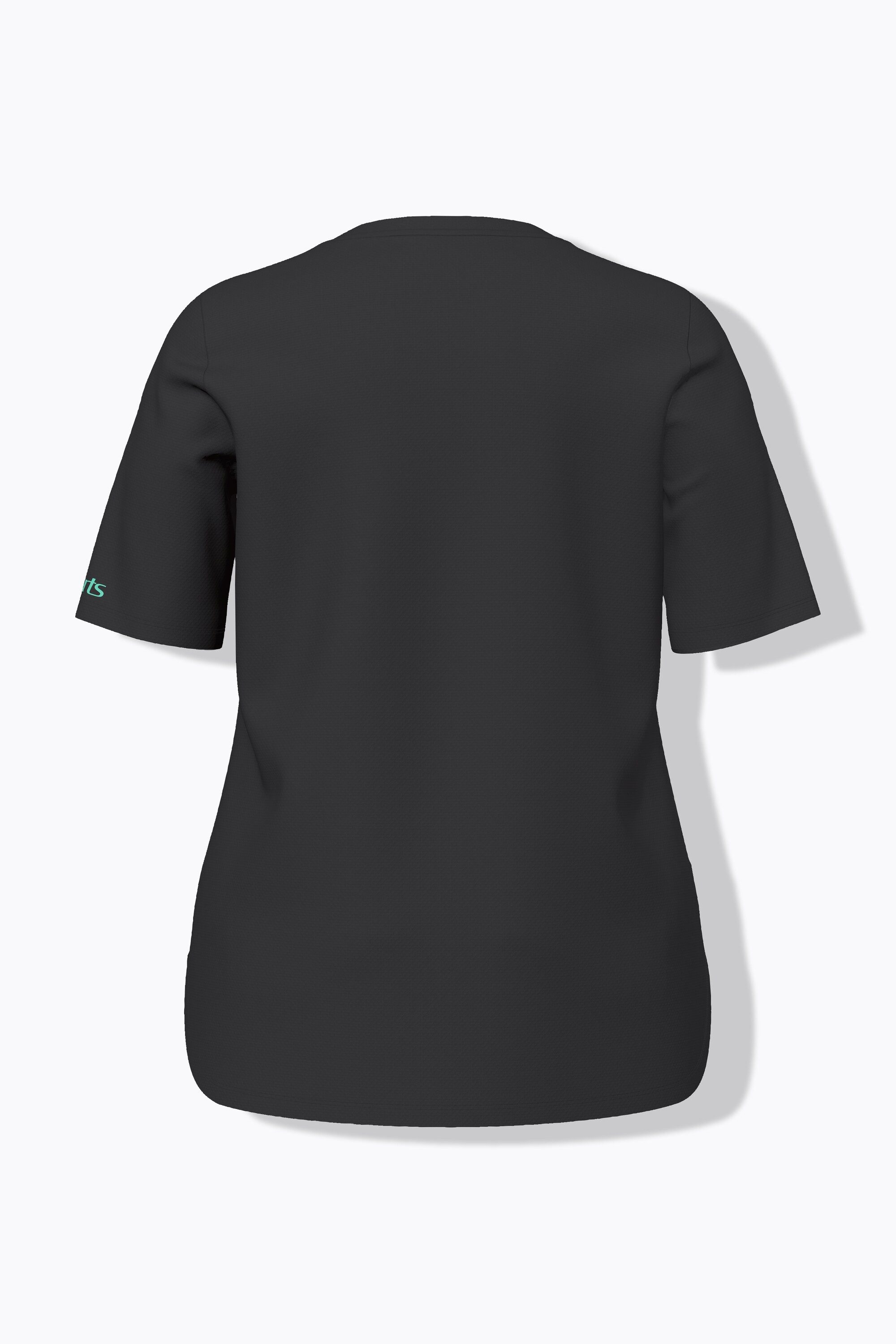 Ulla Popken T-Shirt Funktions-Shirt V-Ausschnitt Halbarm recycelt – Bild 4 von 5