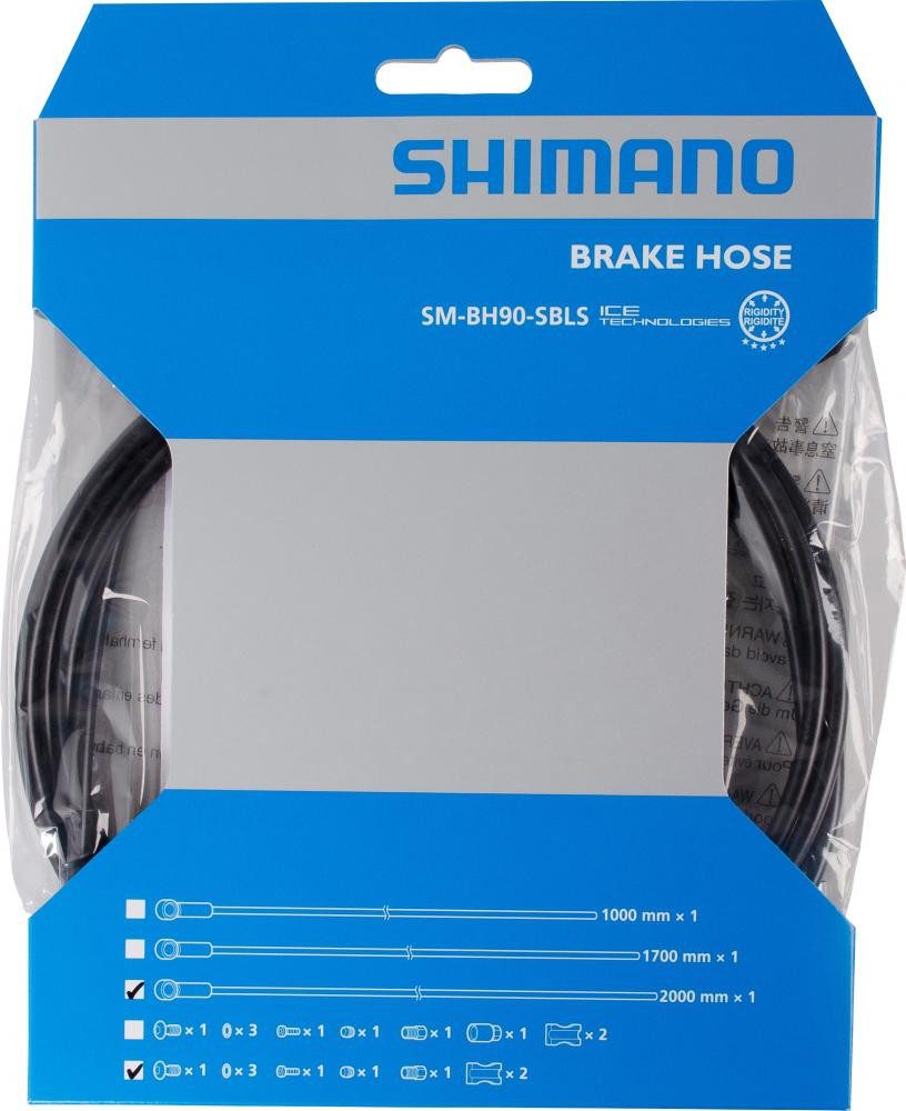 Shimano Scheibenbremse SHIMANO Bremsleitung SM-BH90-SBLS 4K 2000mm - 2000mm
