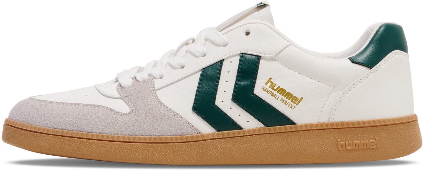 hummel HANDBALL PERFEKT SP WHITE/GREEN Sneaker günstig online kaufen