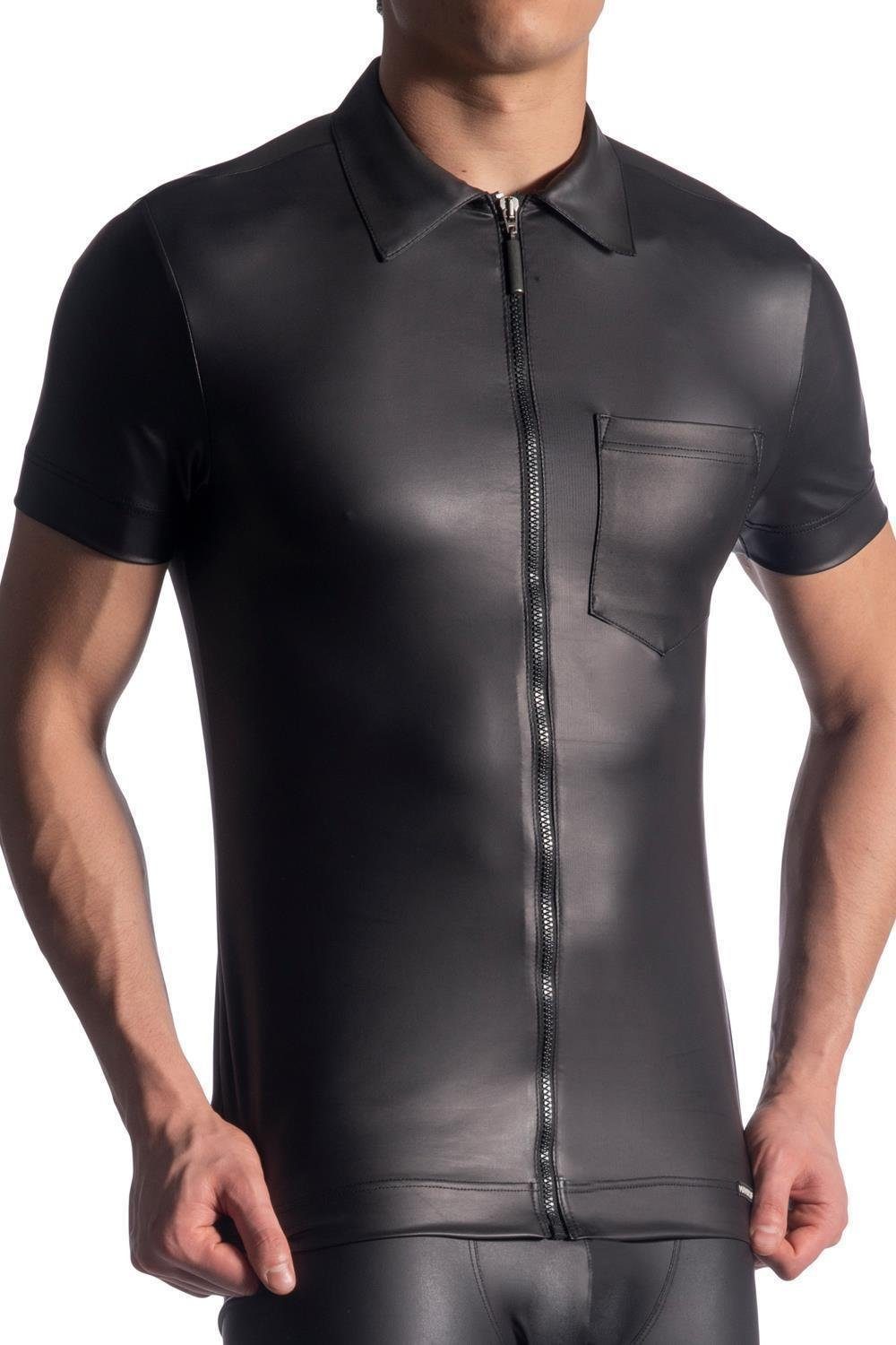 MANSTORE Kurzarmshirt Manstore M510 Zipped Shirt S