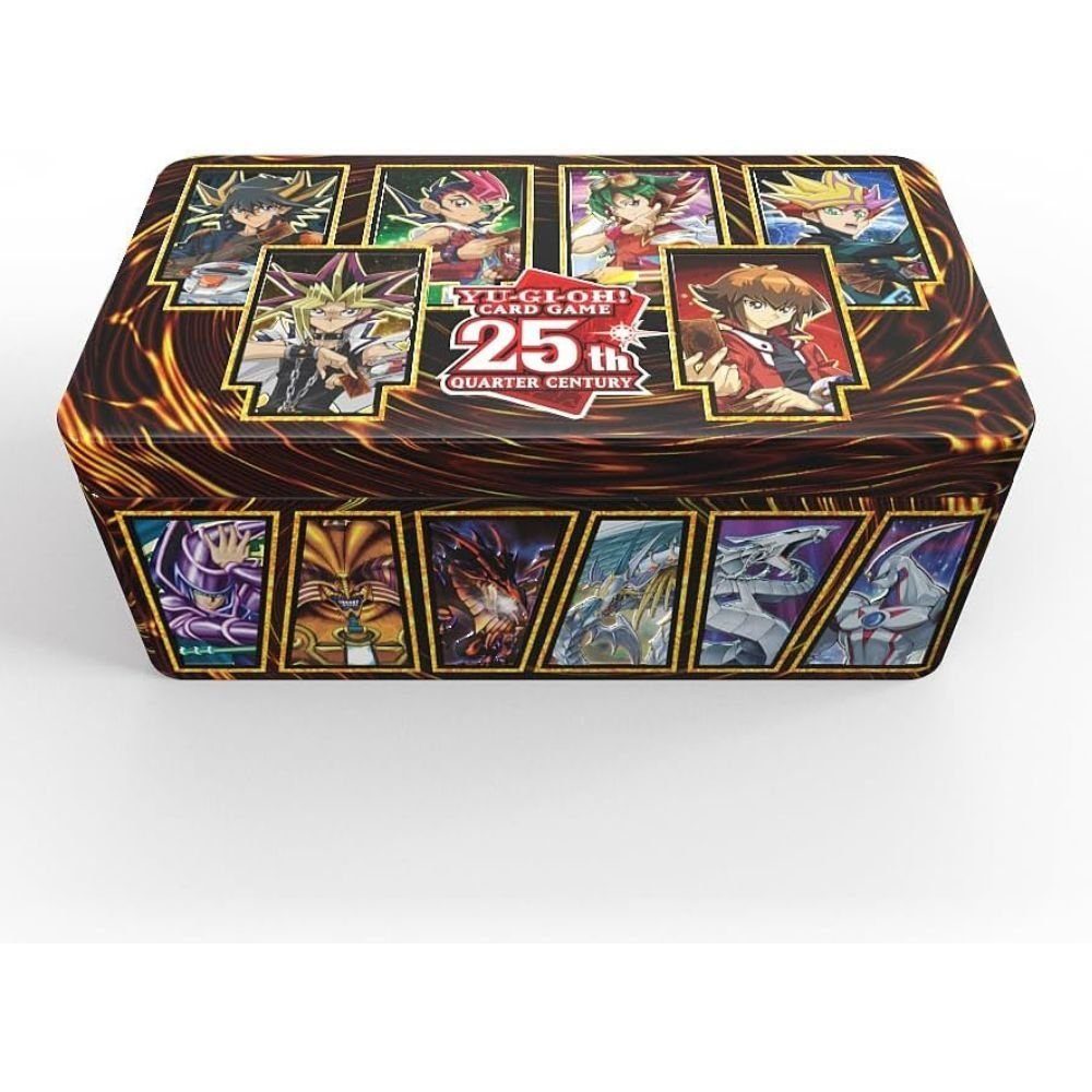 Konami Sammelkarte Yu-Gi-OH! - 25th Anniversary Tin Box: Dueling Heroes, englische Ausgabe - 1.Auflage