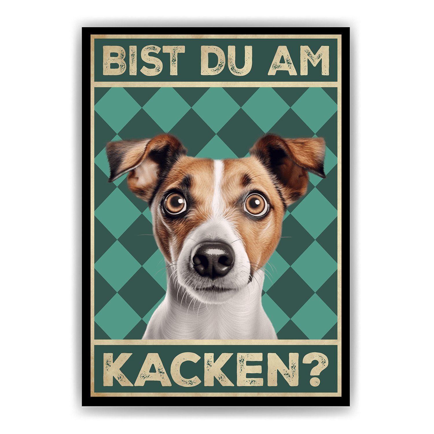 Tigerlino Poster Bist du am Kacken? günstig online kaufen
