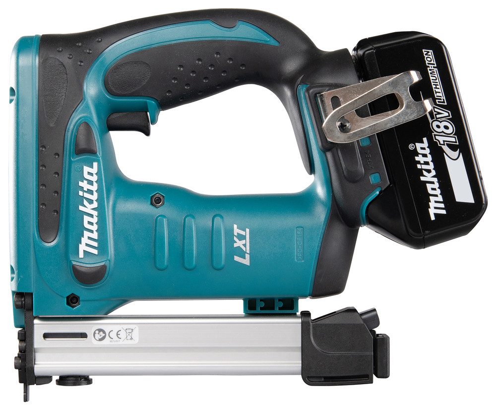 Makita Akku-Tacker DST221Z, 18 V, ohne Akku und Ladegerät