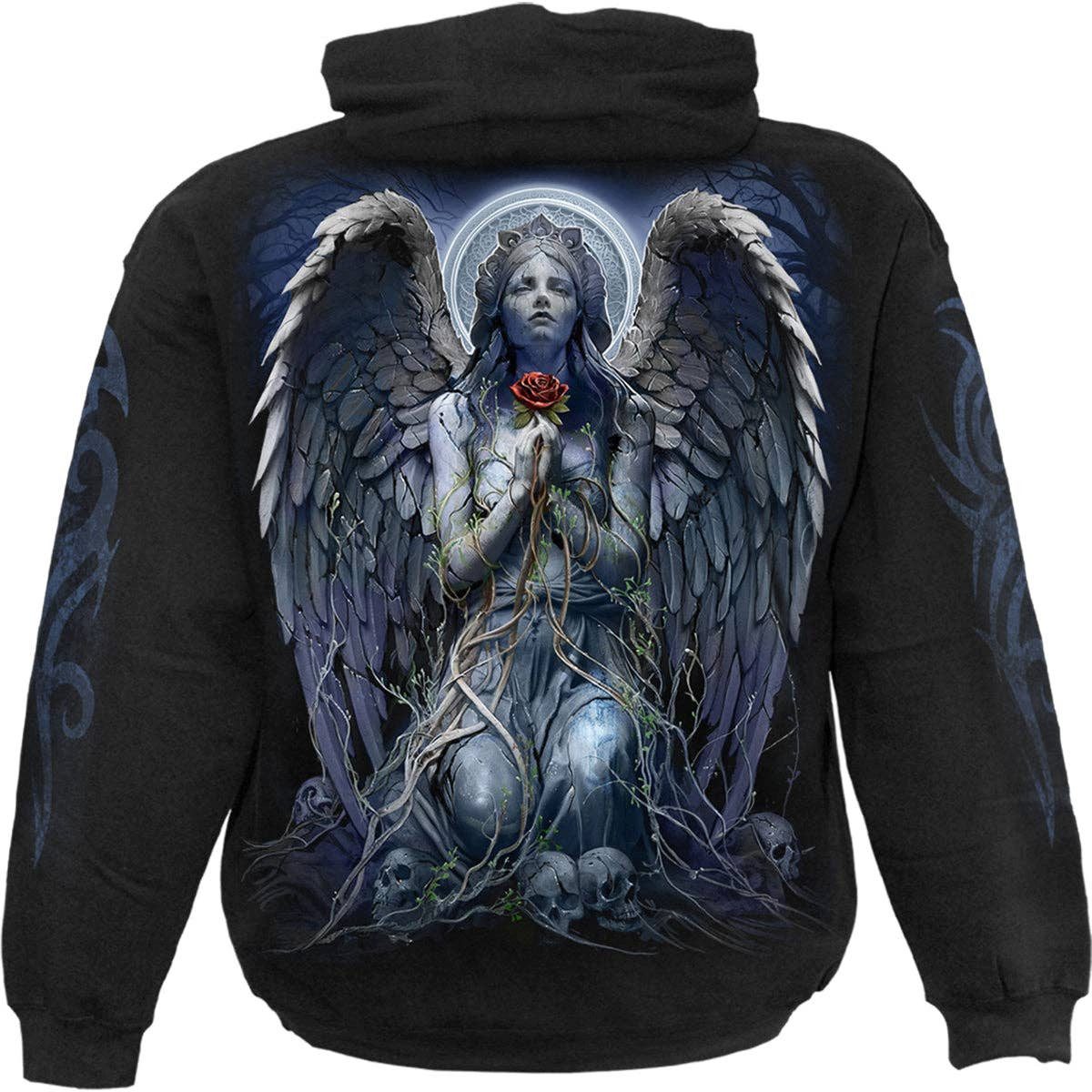 Spiral Kapuzenpullover Gothic Spiral Hoodie "Grieving Angel"