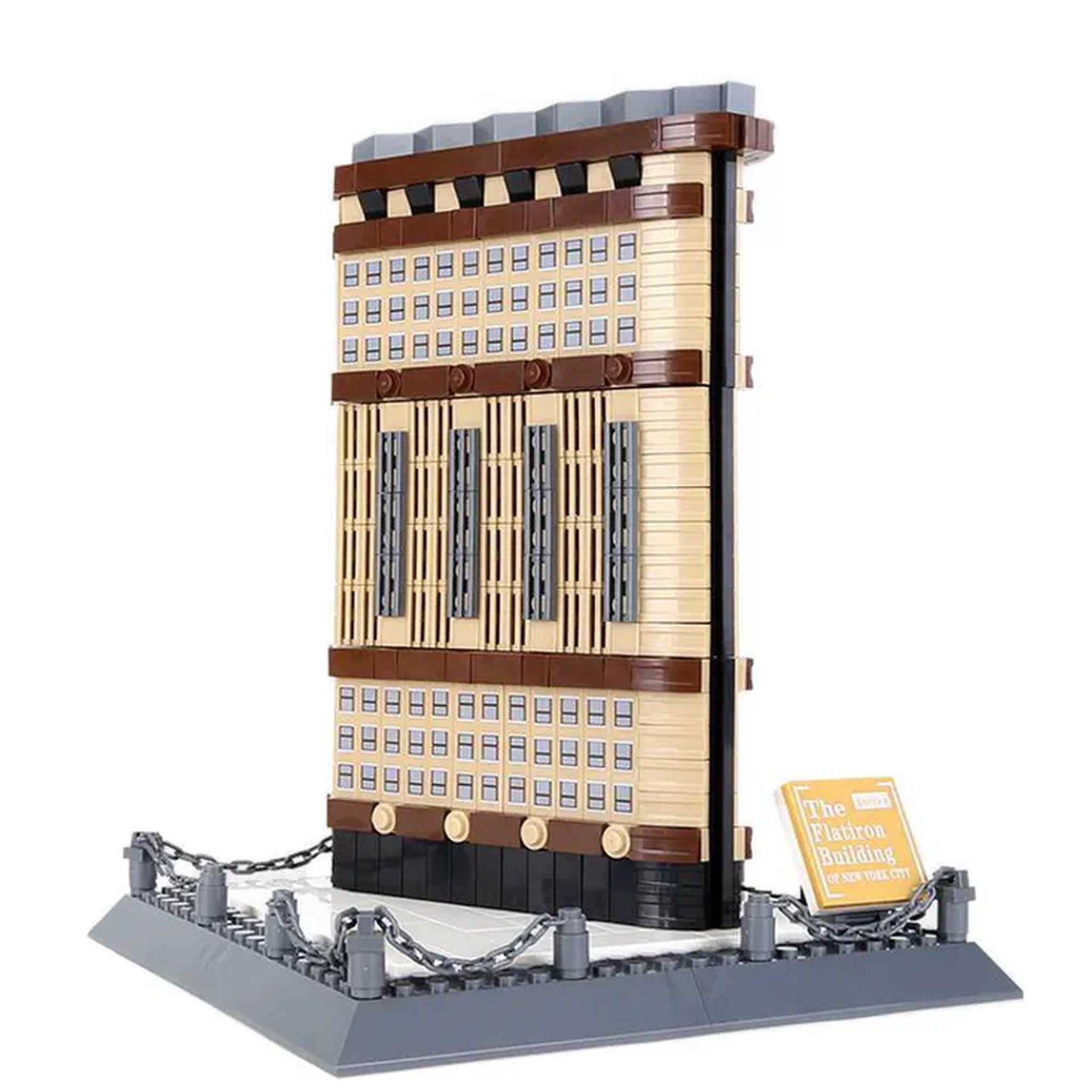 Wange 4220 - Flatiron Gebäude New York (Wange) Spielbausteine, (838 St)