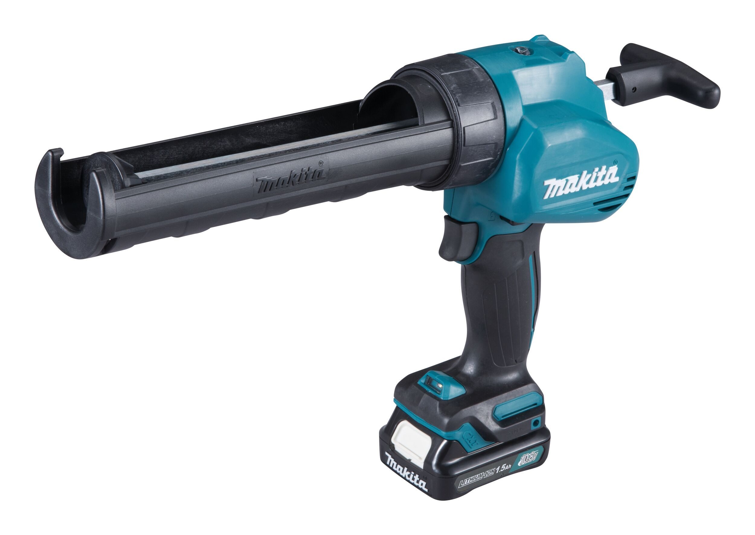 Makita Akku-Kartuschenpistole, 12V, CG100DSYEX, 310/600 ml, 2 x 1,5 Ah Li-Ion im Transportkoffer