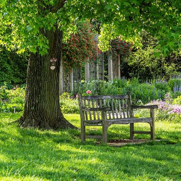 relaxdays Gartenfigur 2-teiliges Baumgesicht