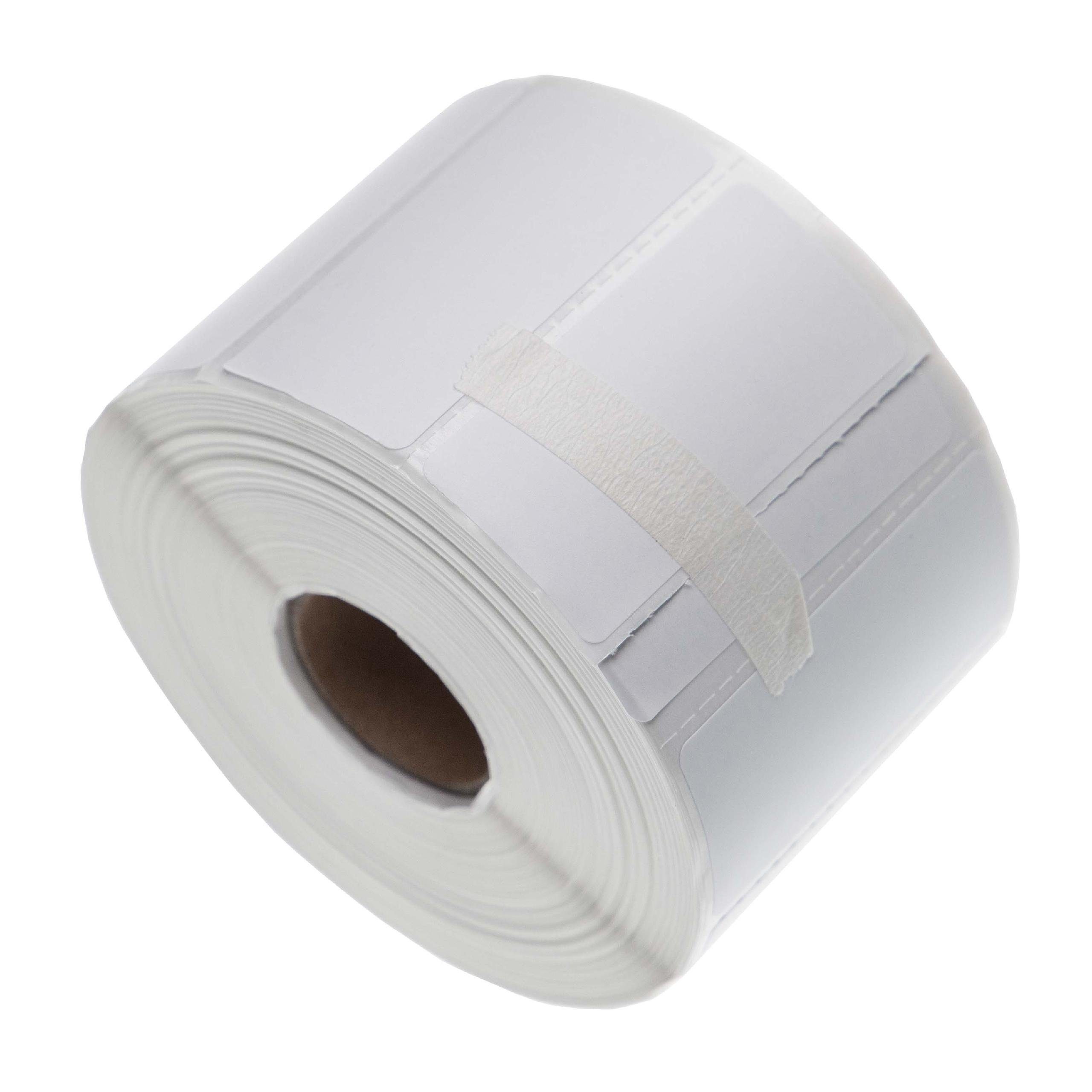 Etikettenpapier für Godex Thermodrucker passend Kopierer vhbw & Drucker EZ-1105 EZ-1305,