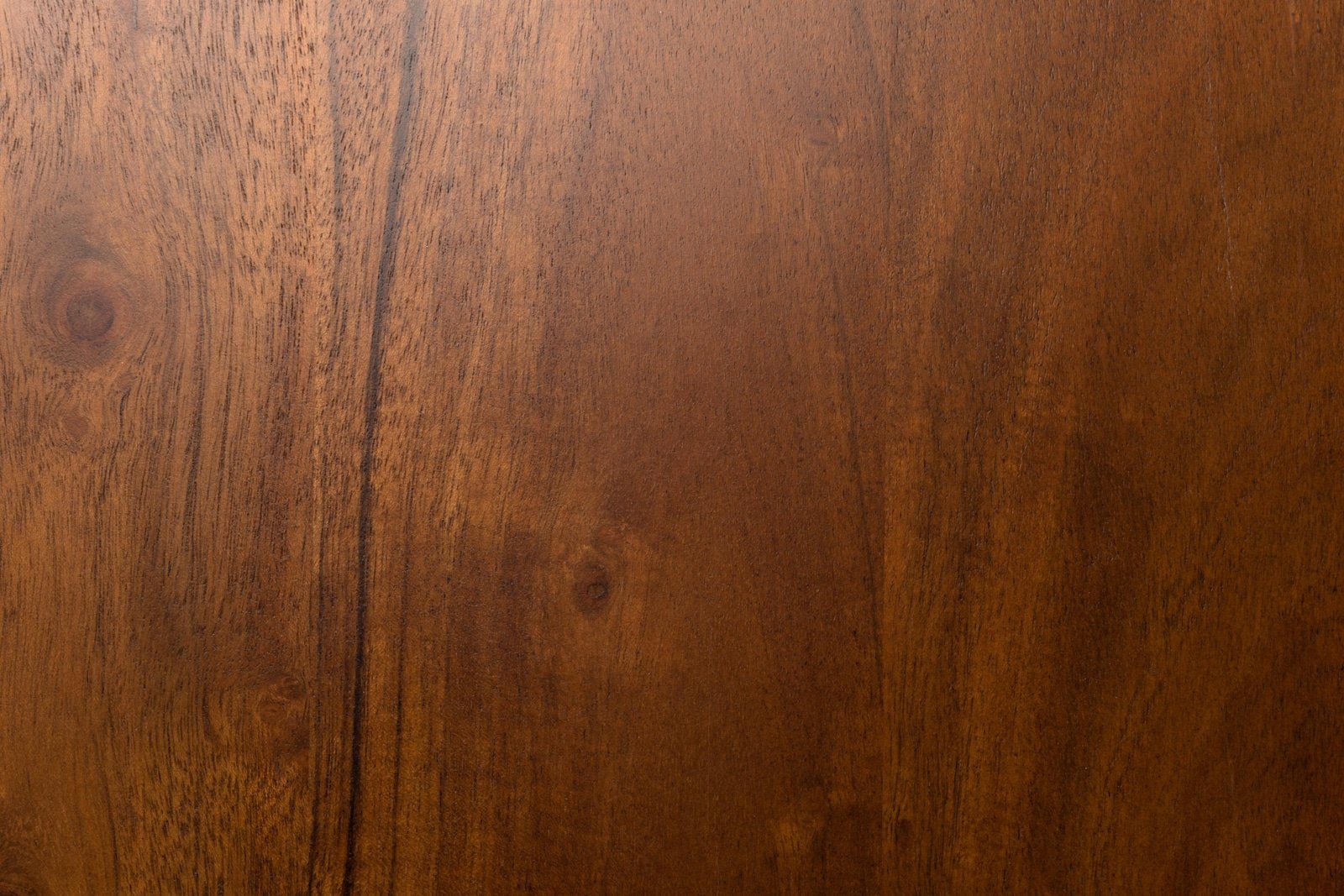 Junado® Tischplatte Noah, Akazie Baumkante Massivholz nussbaumfarben 26mm natürliche