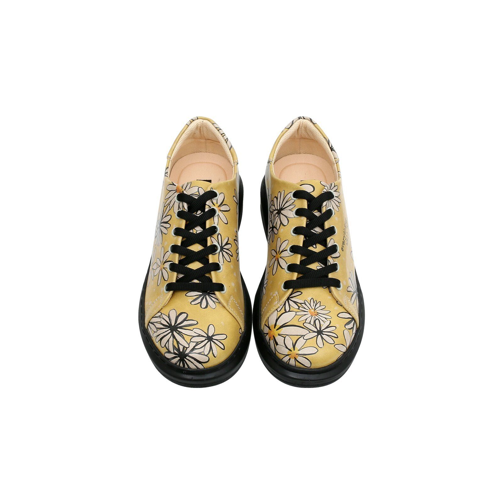 DOGO Myra Low-Top Sneaker Everything Will Be Okay Damen Sneaker Plateausneaker Handgefertigt