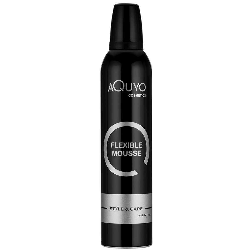 AQUYO Cosmetics Haarschaum Flexible Mousse-Haarschaum, Пена для волос mit starkem Halt, Для укладки волос