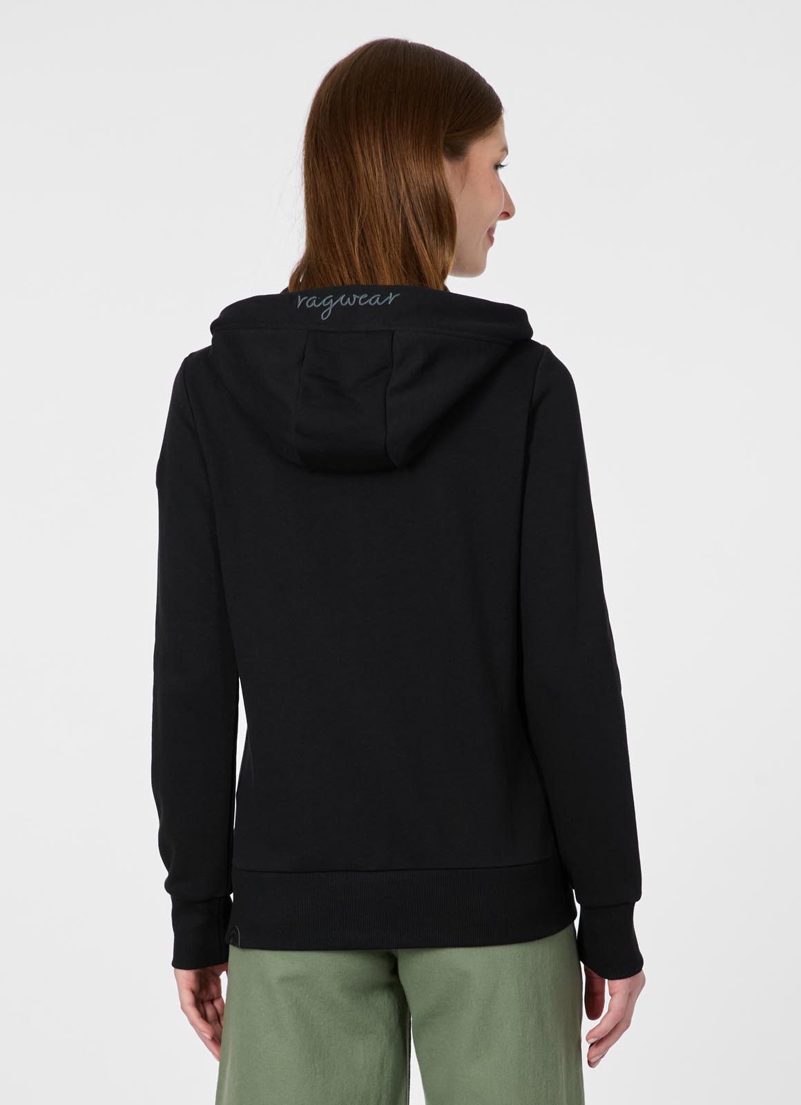 Ragwear Sweatjacke NESKIA ZIP A Bestseller aus elastischer Baumwollmischung, innen unbrushed